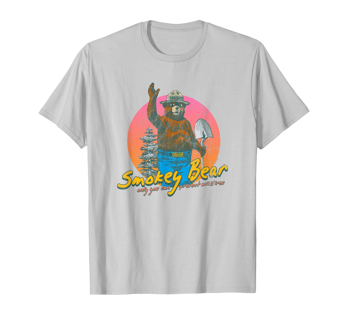Ripple Junction x Smokey Bear Retro Smokey Bear T-Shirt