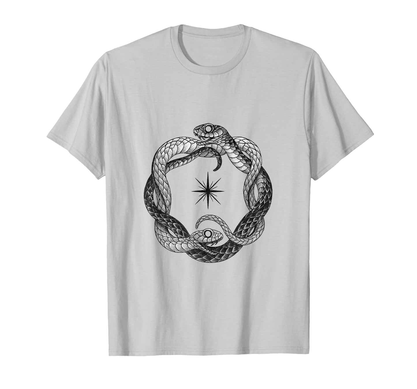 Ouroboros Snake/Eternity Snake Eating Tail/cyclical T-Shirt