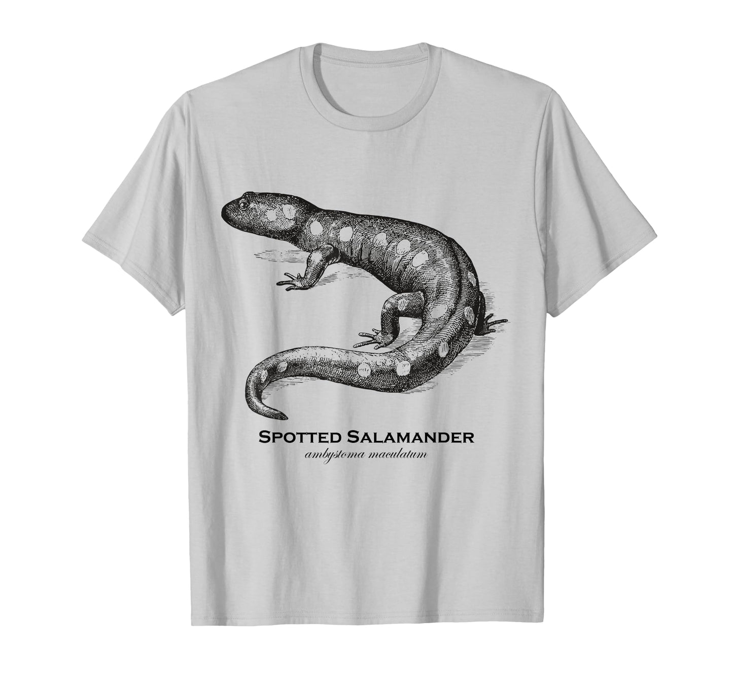 Vintage Animal Retro Wildlife Spotted Salamander T-Shirt