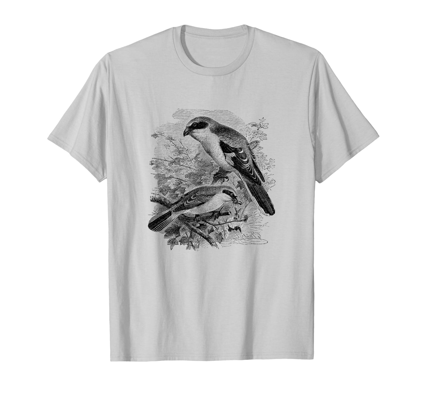Shrike Bird Print T-Shirt