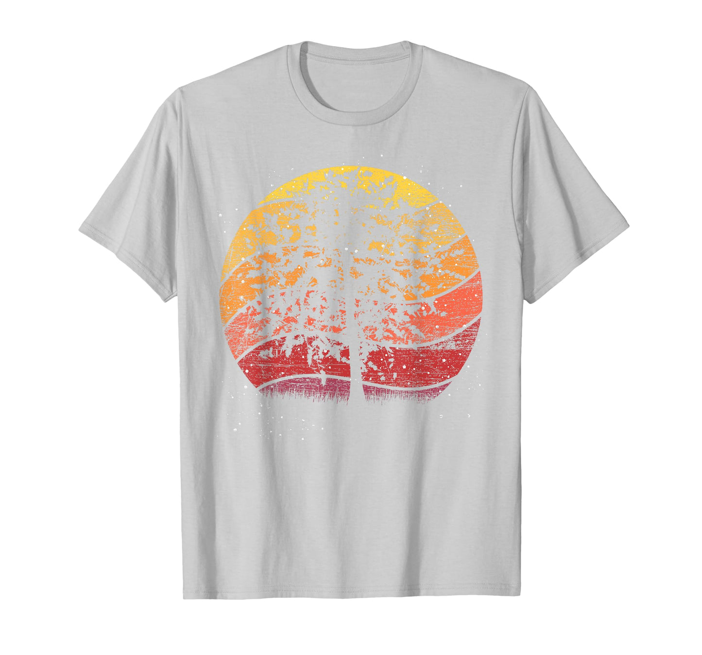 Retro Trees Outdoor Wild Nature Wildlife Forest T-Shirt