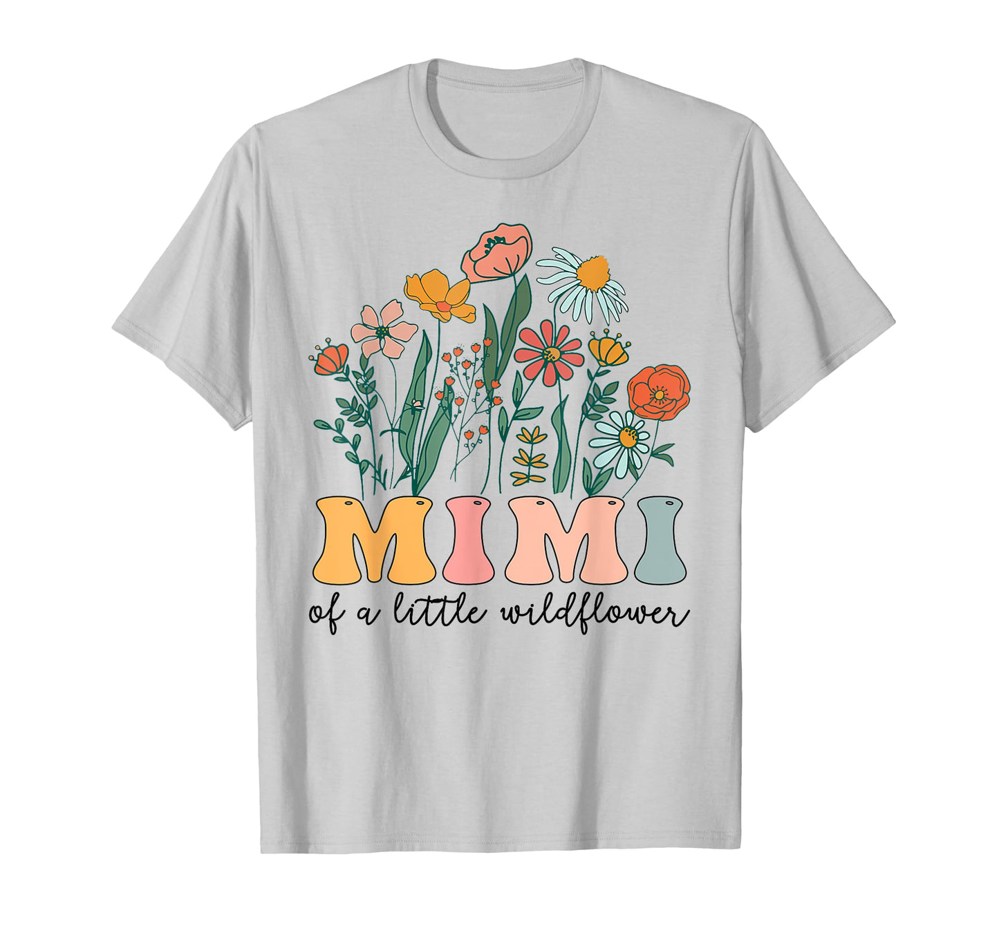 Mimi Of The Little Wildflower Birthday Party Baby Shower T-Shirt