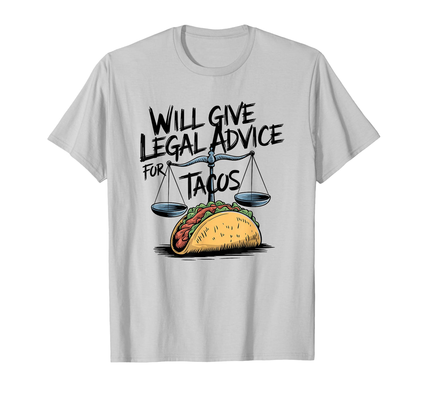 Paralegal Taco Tuesday Funny Quote T-Shirt