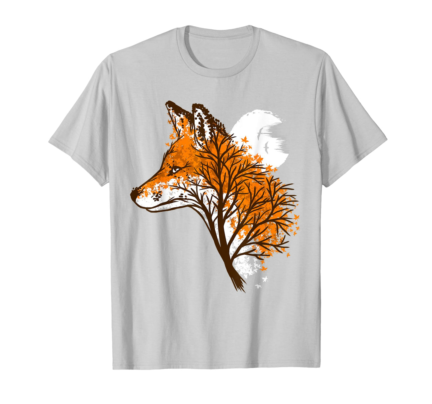 Beautiful Animal Tree Fox T-Shirt