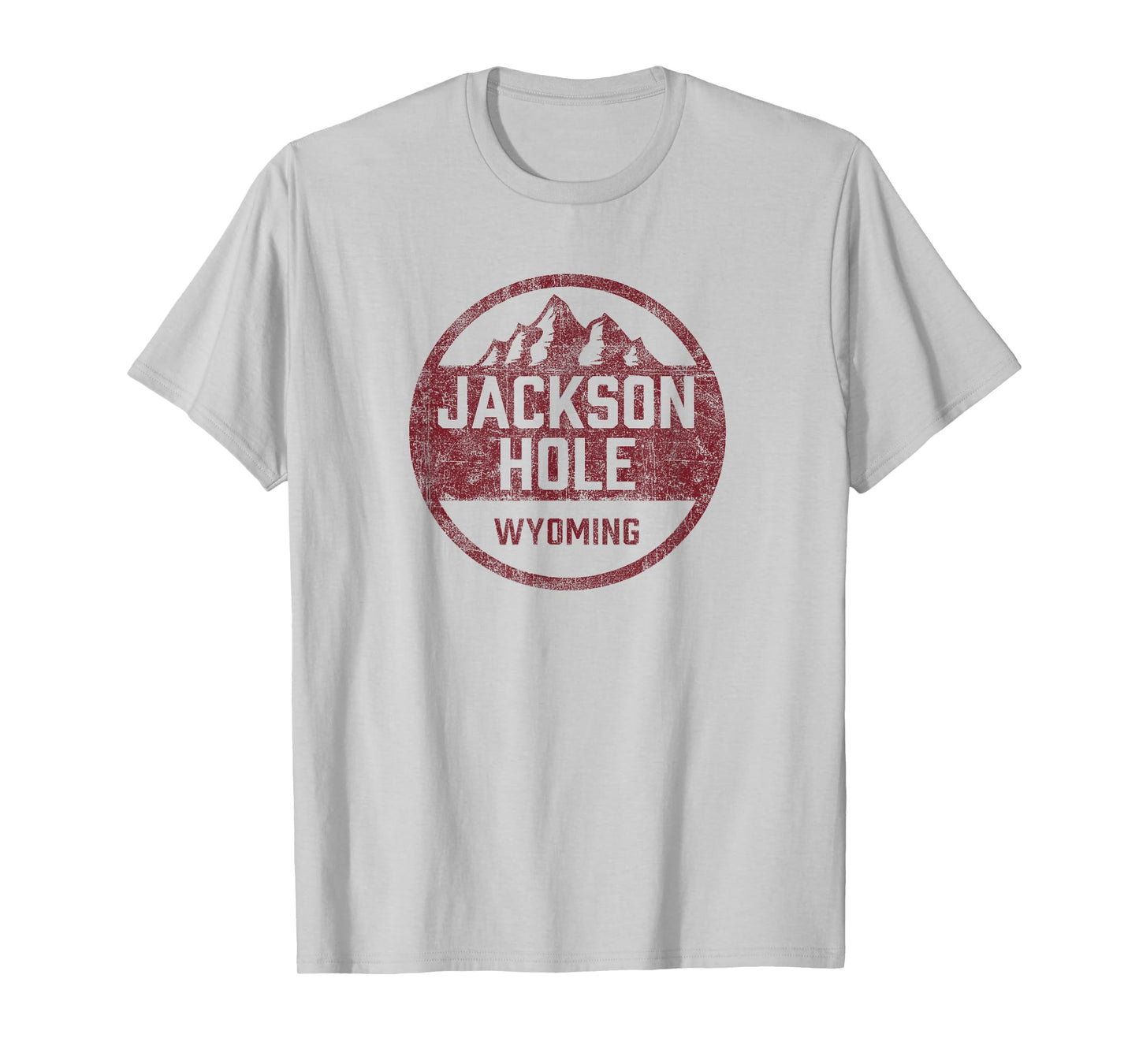 Retro Jackson Hole Wyoming Grand Teton Vintage Womens Mens T-Shirt