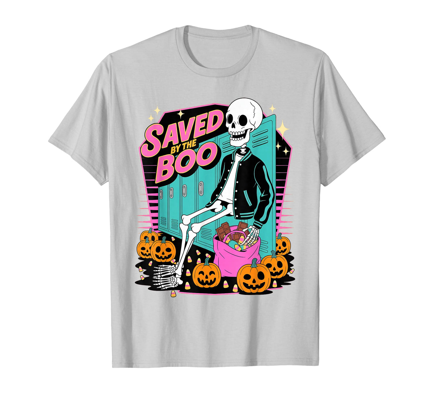 80s 90s Funny Saved by The Boo Halloween T-Shirt