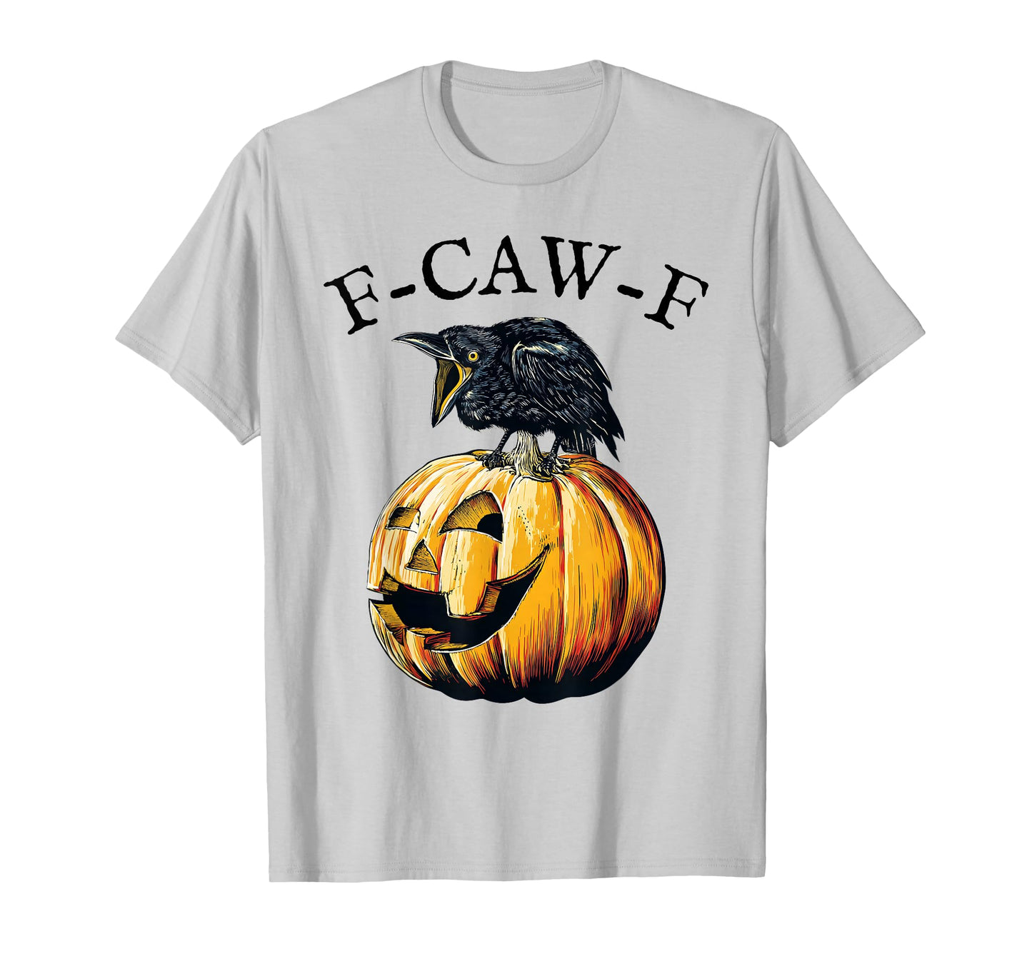 F-CAW-F Crow Pumpkin T-Shirt