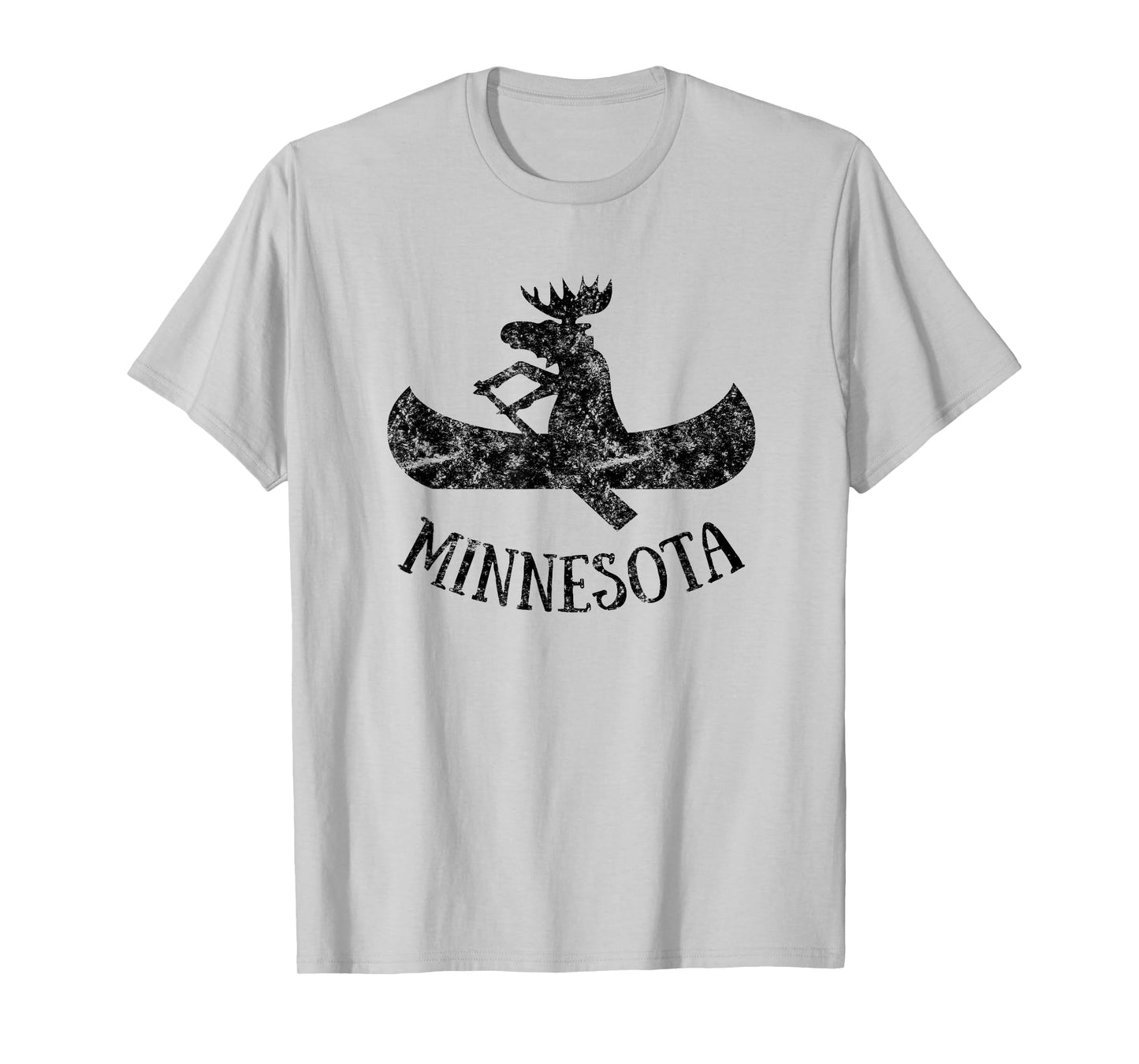 Minnesota Moose Shirt | Funny Moose Canoe Gift T-Shirt
