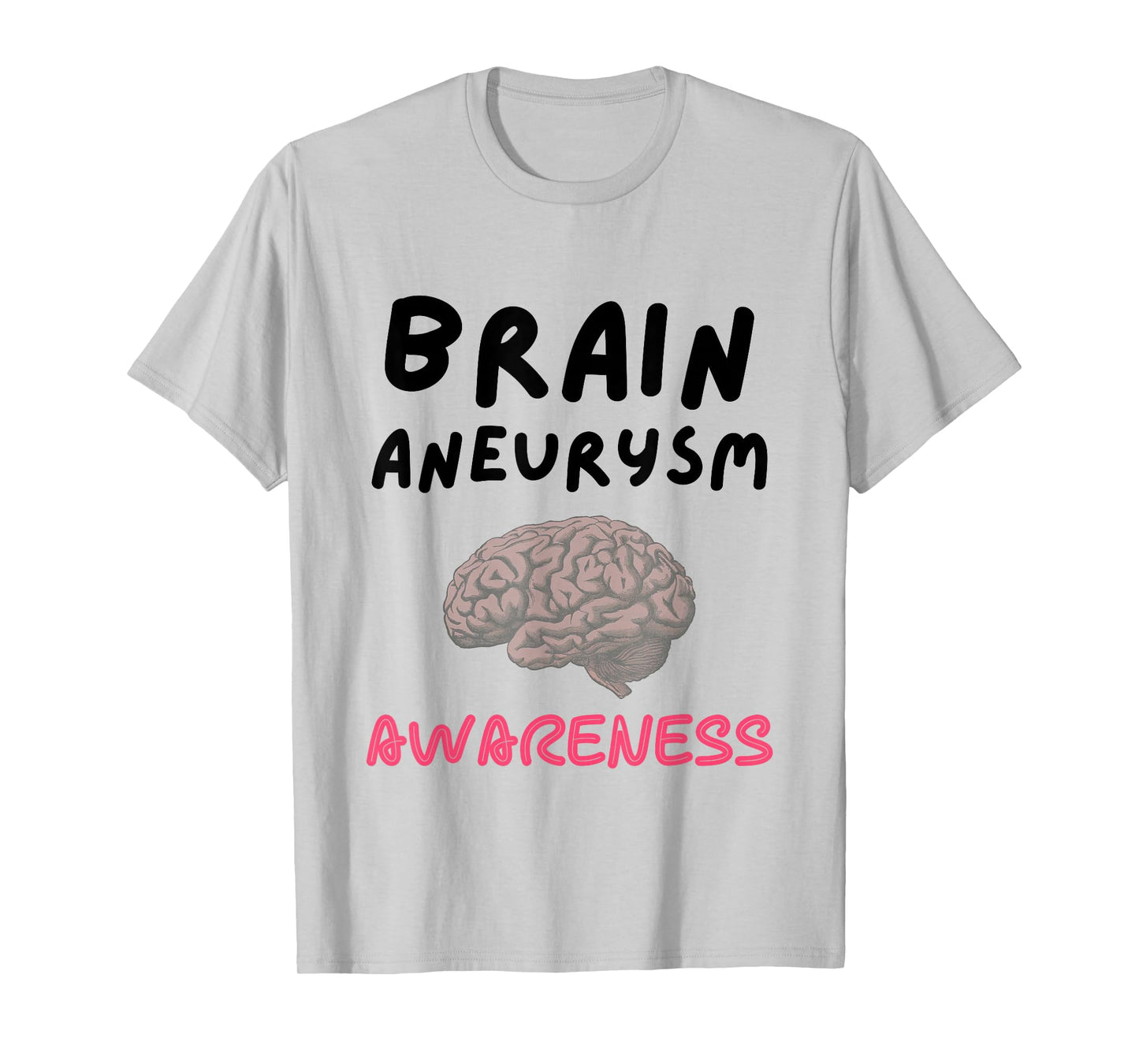 Brain Aneurysm Awareness Burgundy Ribbon Aneurysm Survivor T-Shirt