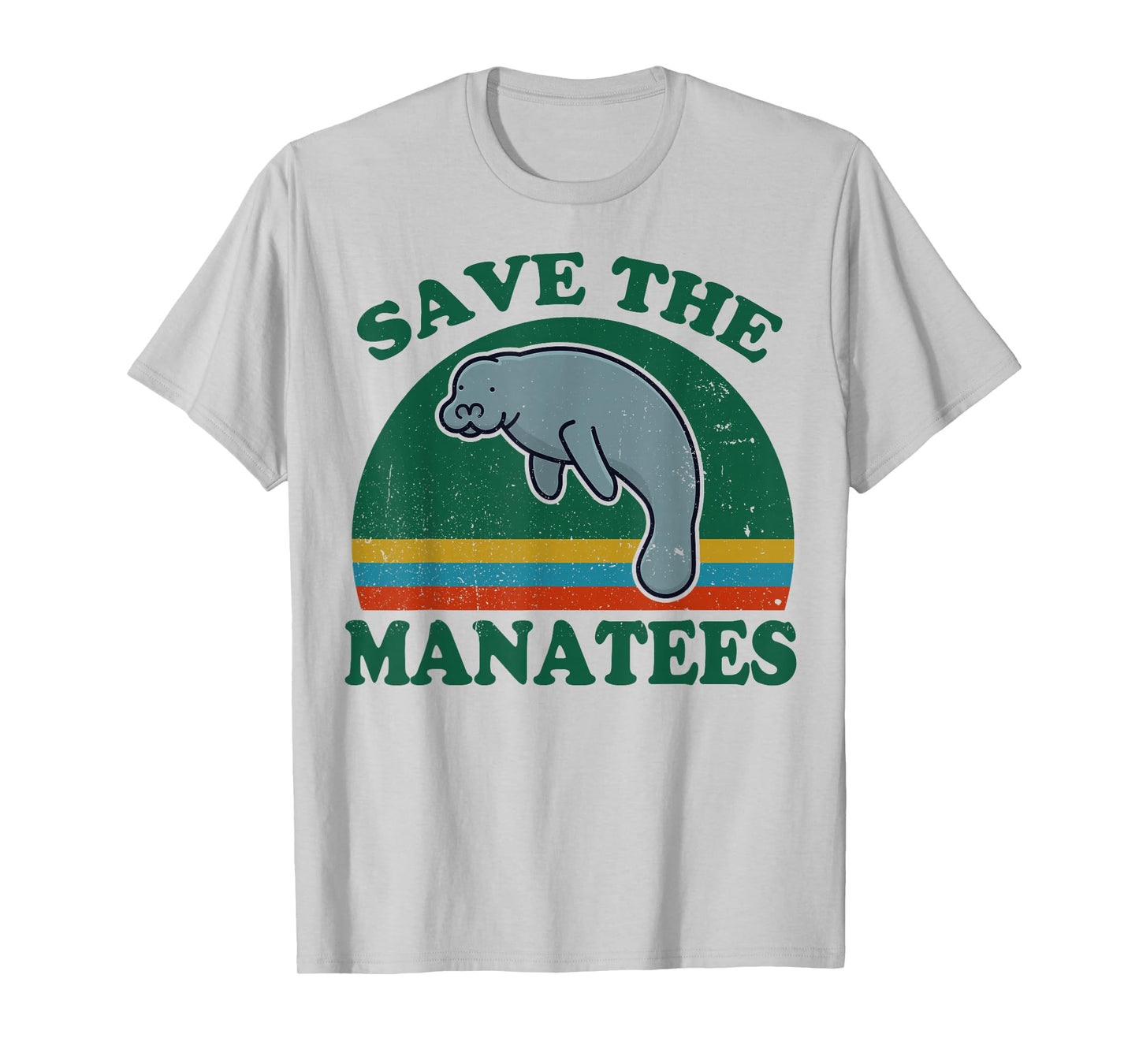 Manatee-Shirt Save The Manatee Funny Chubby Mermaid Gift T-Shirt