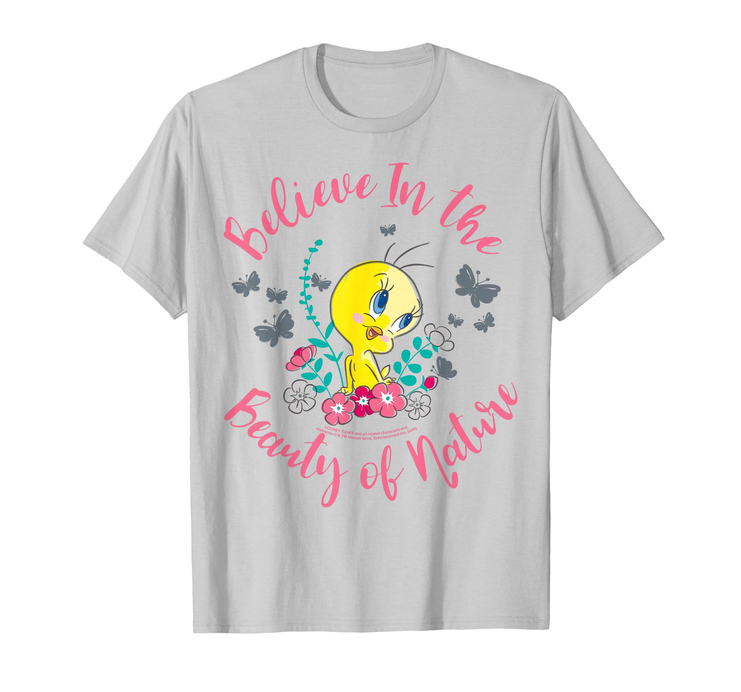 Looney Tunes Tweety Bird Believe In The Beauty Of Nature T-Shirt