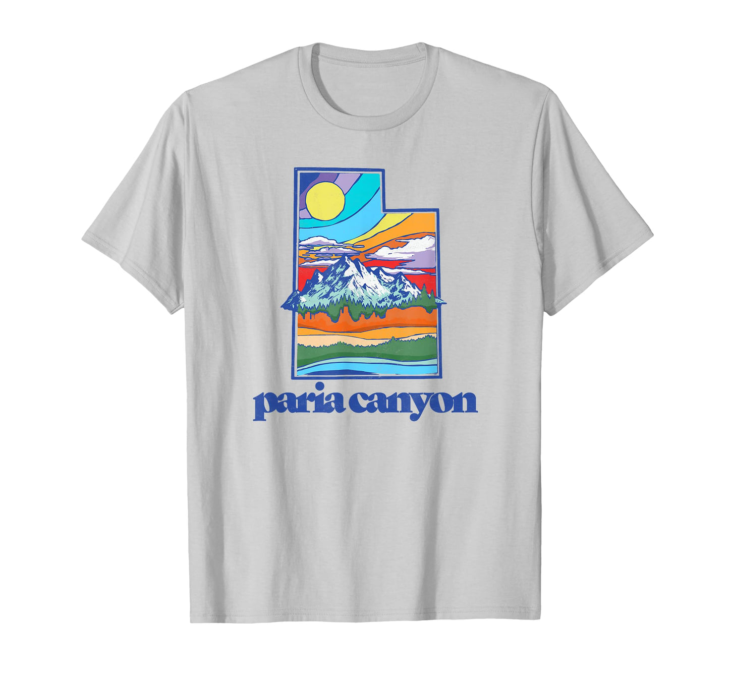 Paria Canyon Utah Vintage Nature Outdoor Graphic T-Shirt