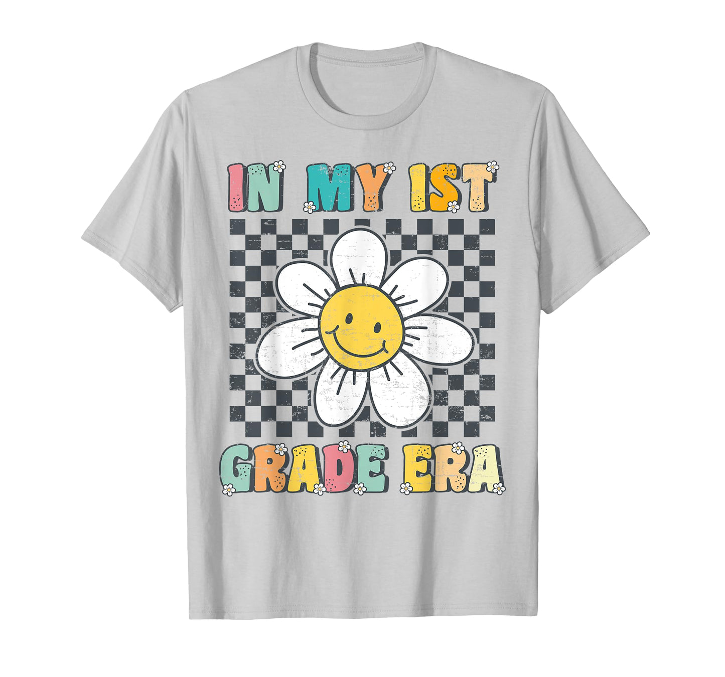 In My 1st Grade Era Retro Groovy First Grade Back to School T-Shirt