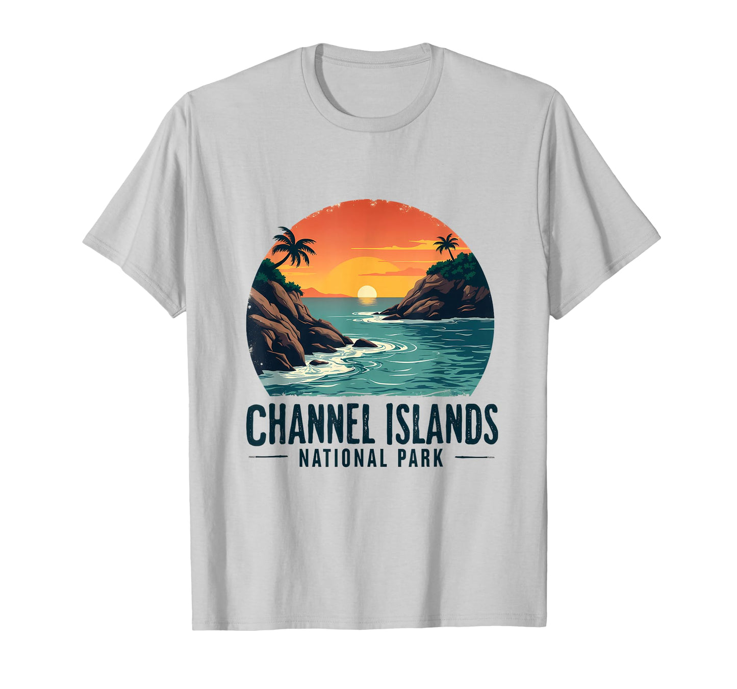 Channel Islands National Park Sunset Coastal View T-Shirt