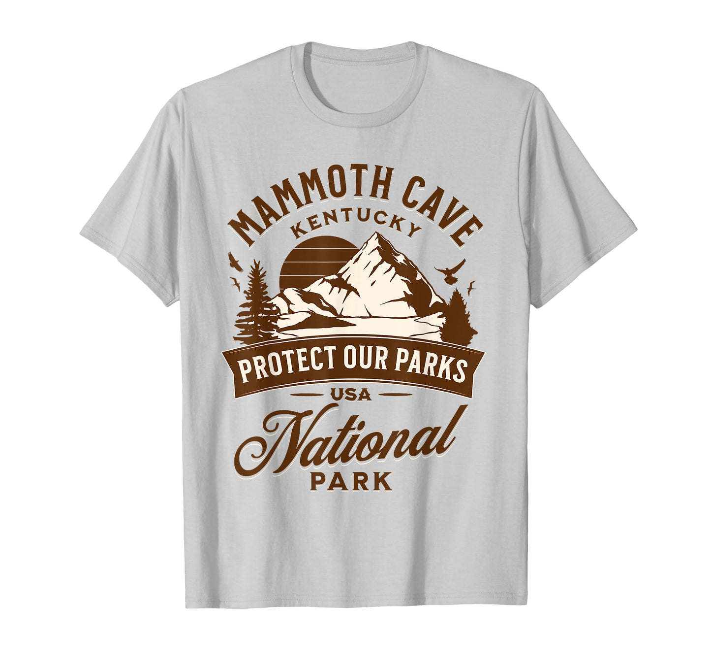 Mammoth Cave National Park Kentucky Hike Outdoors Vintage T-Shirt