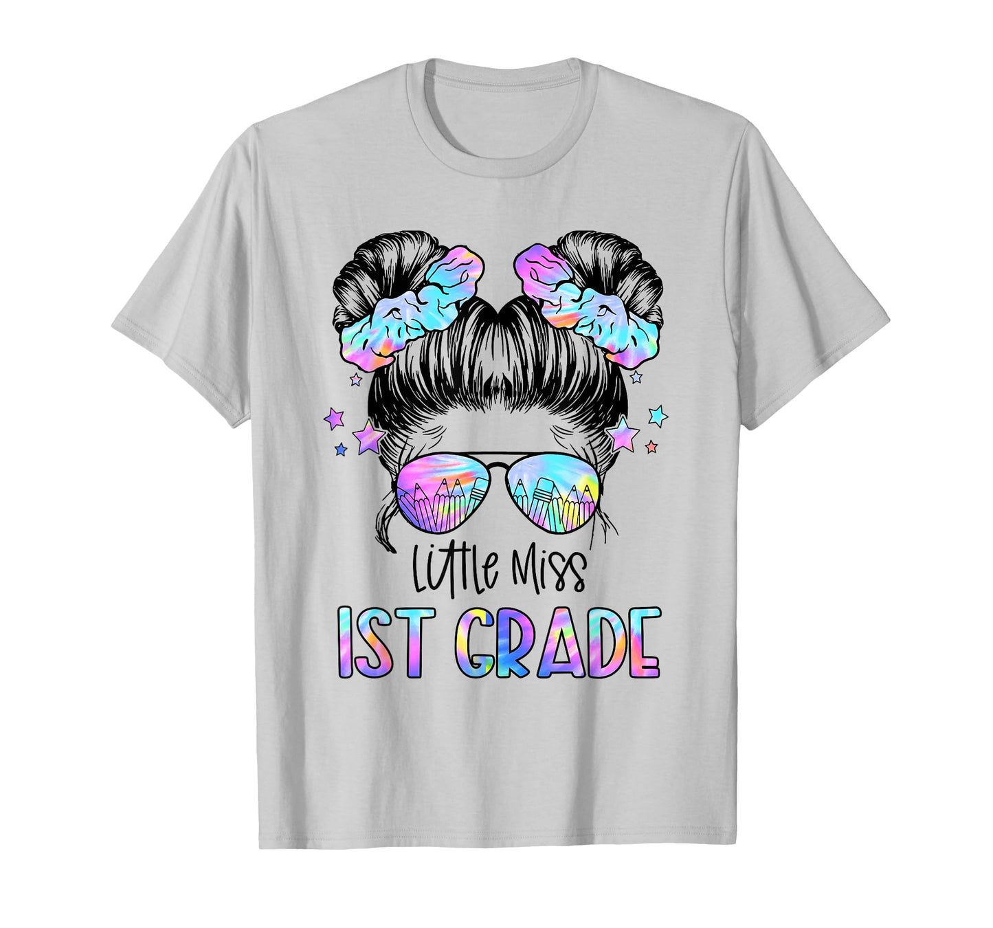 Little Miss 1st Grade First Day Of School First Grade Girls T-Shirt