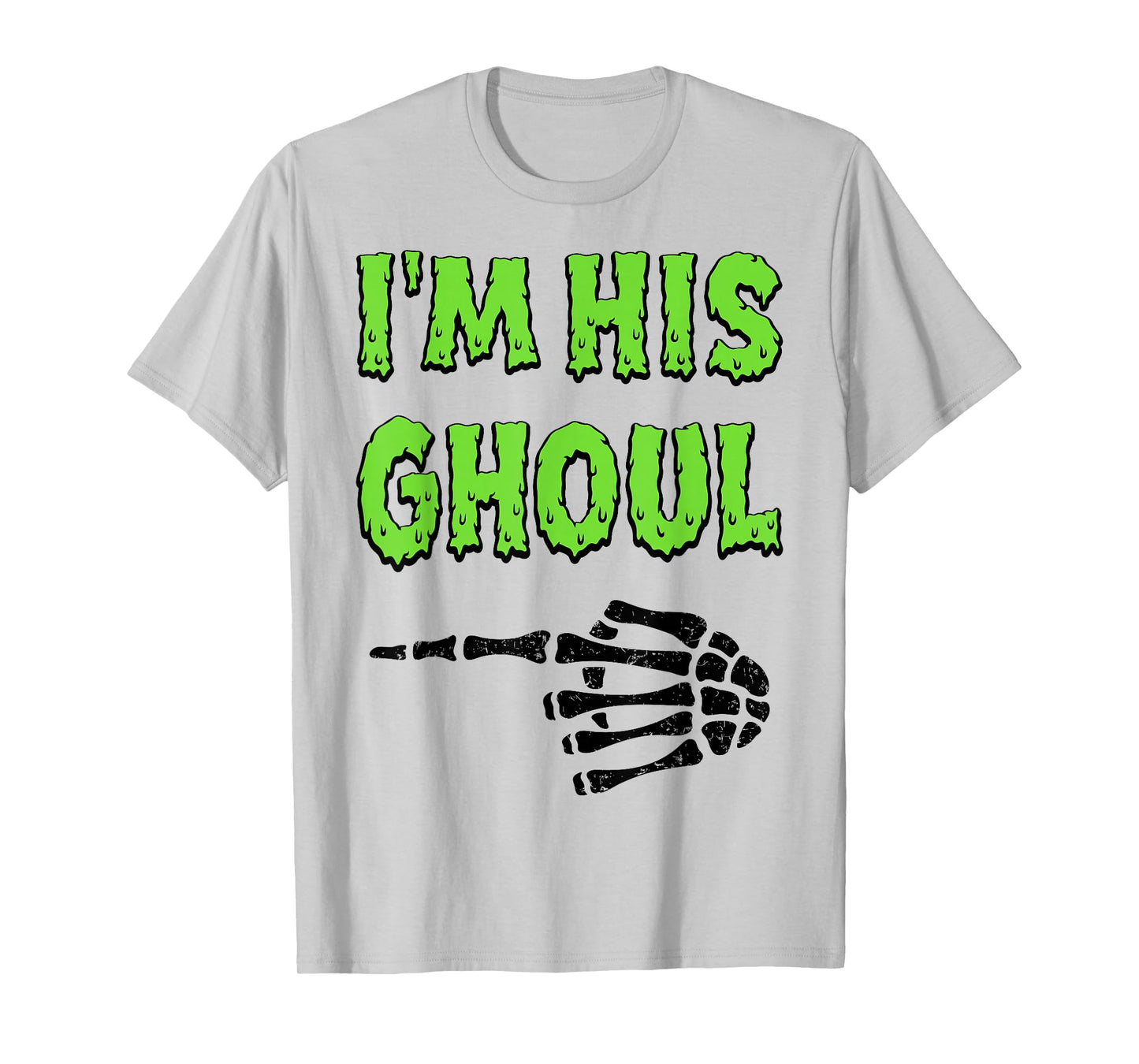 I’m His Ghoul I’m Her Boo Funny Halloween Matching Couples T-Shirt