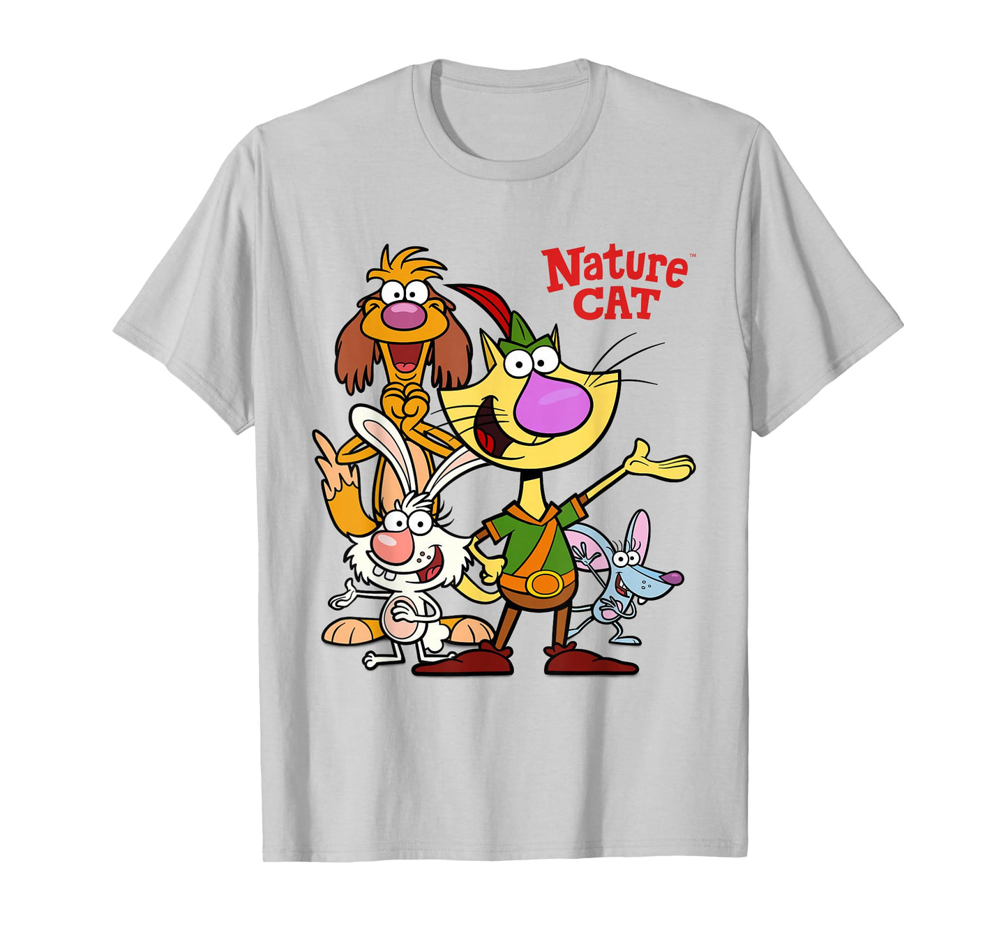 Nature Cat and Friends T-Shirt T-Shirt