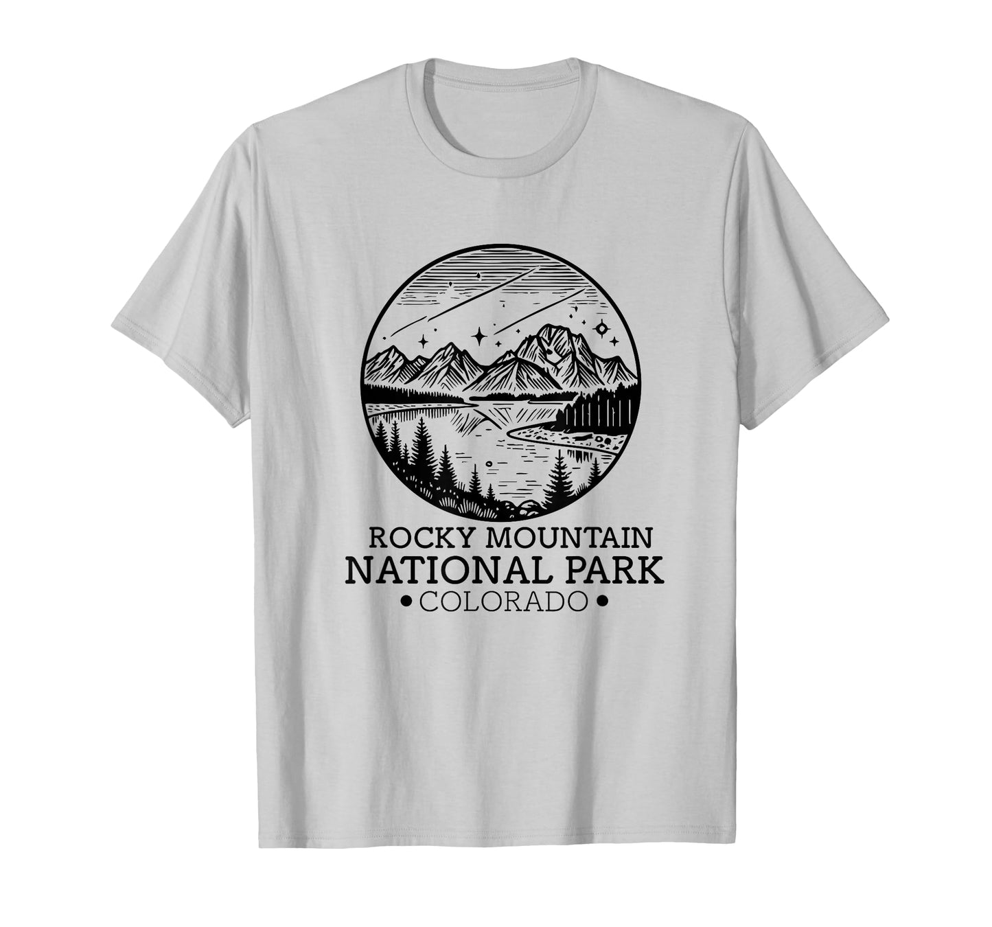 Rocky Mountain National Park Colorado Souvenir Men Women T-Shirt