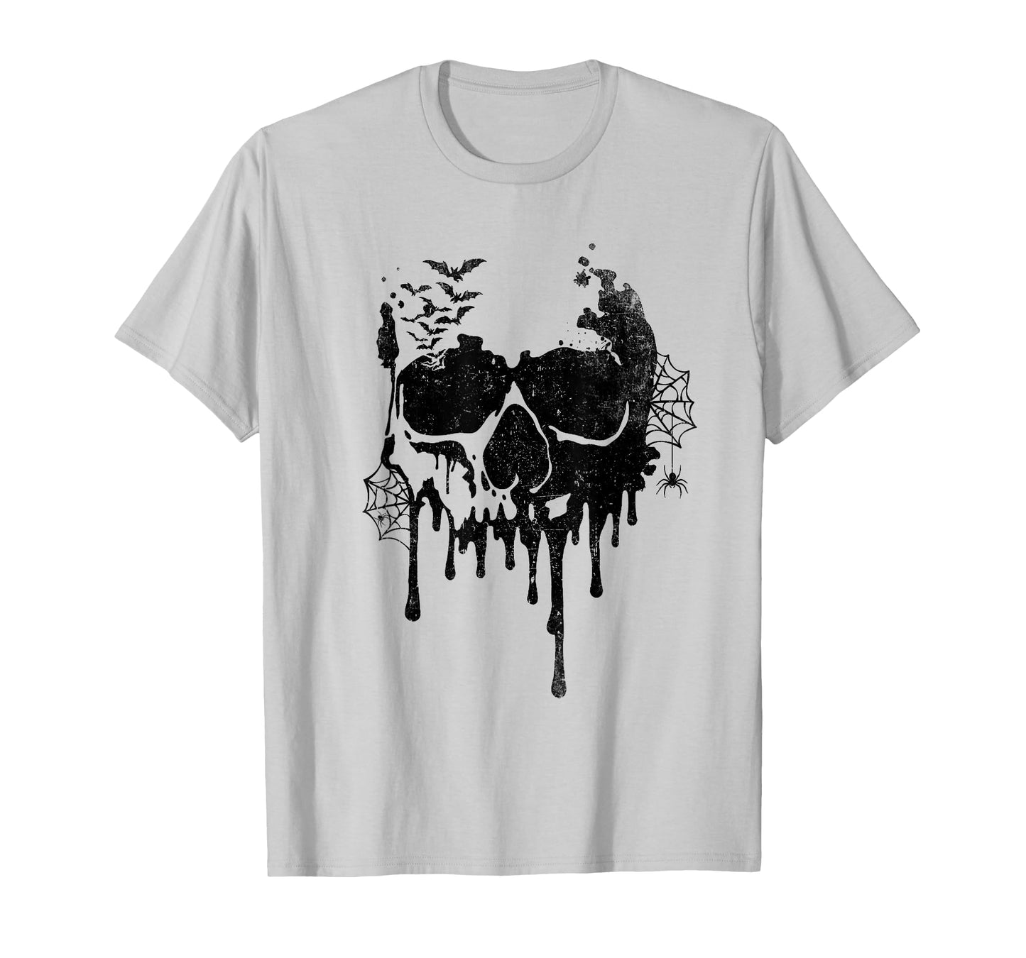 Skull Dripping Skeleton Halloween Costume Men Women Kids T-Shirt