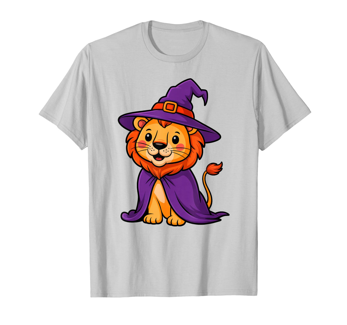 Halloween Lion Witch Hat Costume Boys Girls Kids Toddler T-Shirt