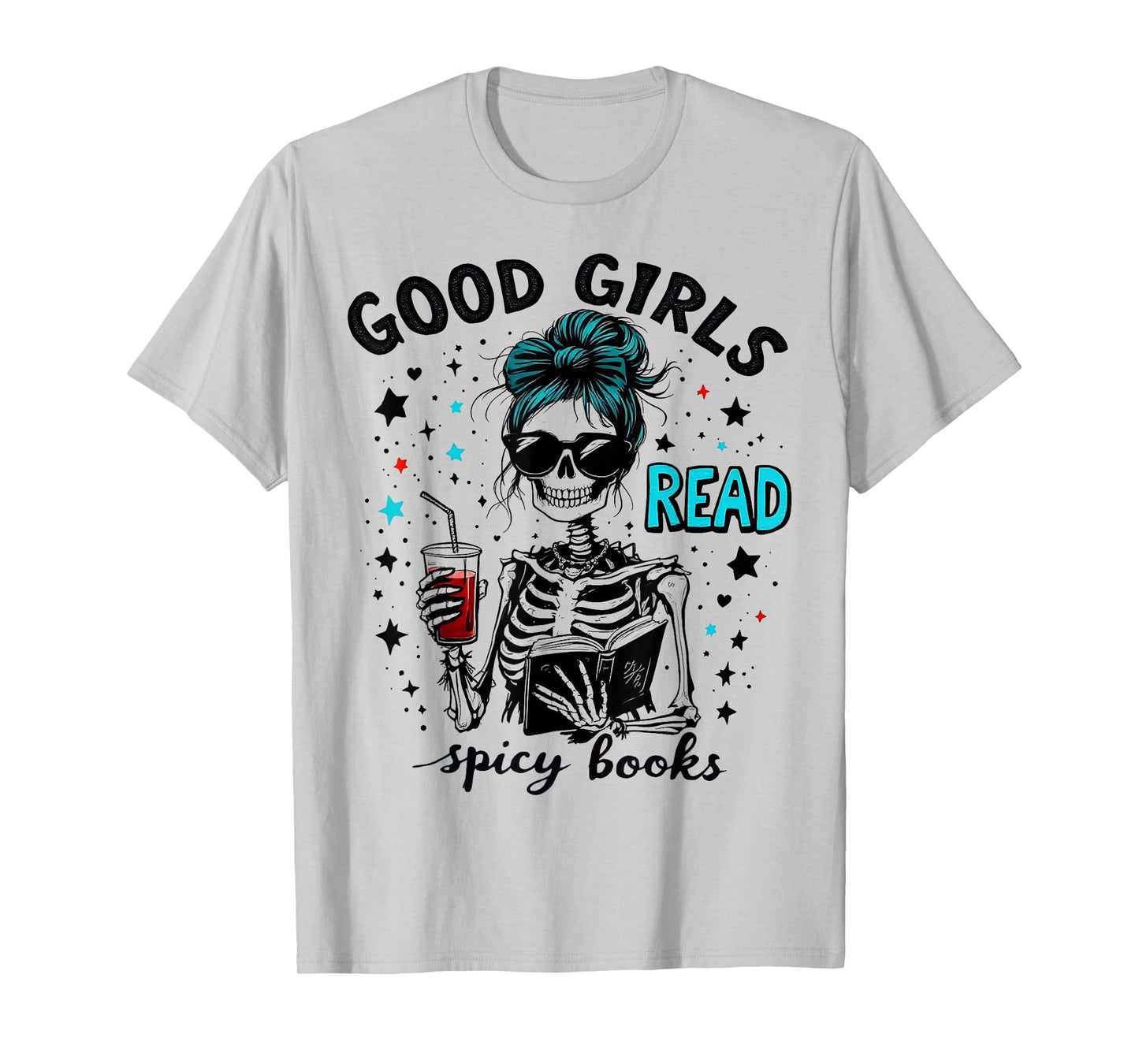 Good Girls Read Spicy Books Romance Reader Halloween Costume T-Shirt