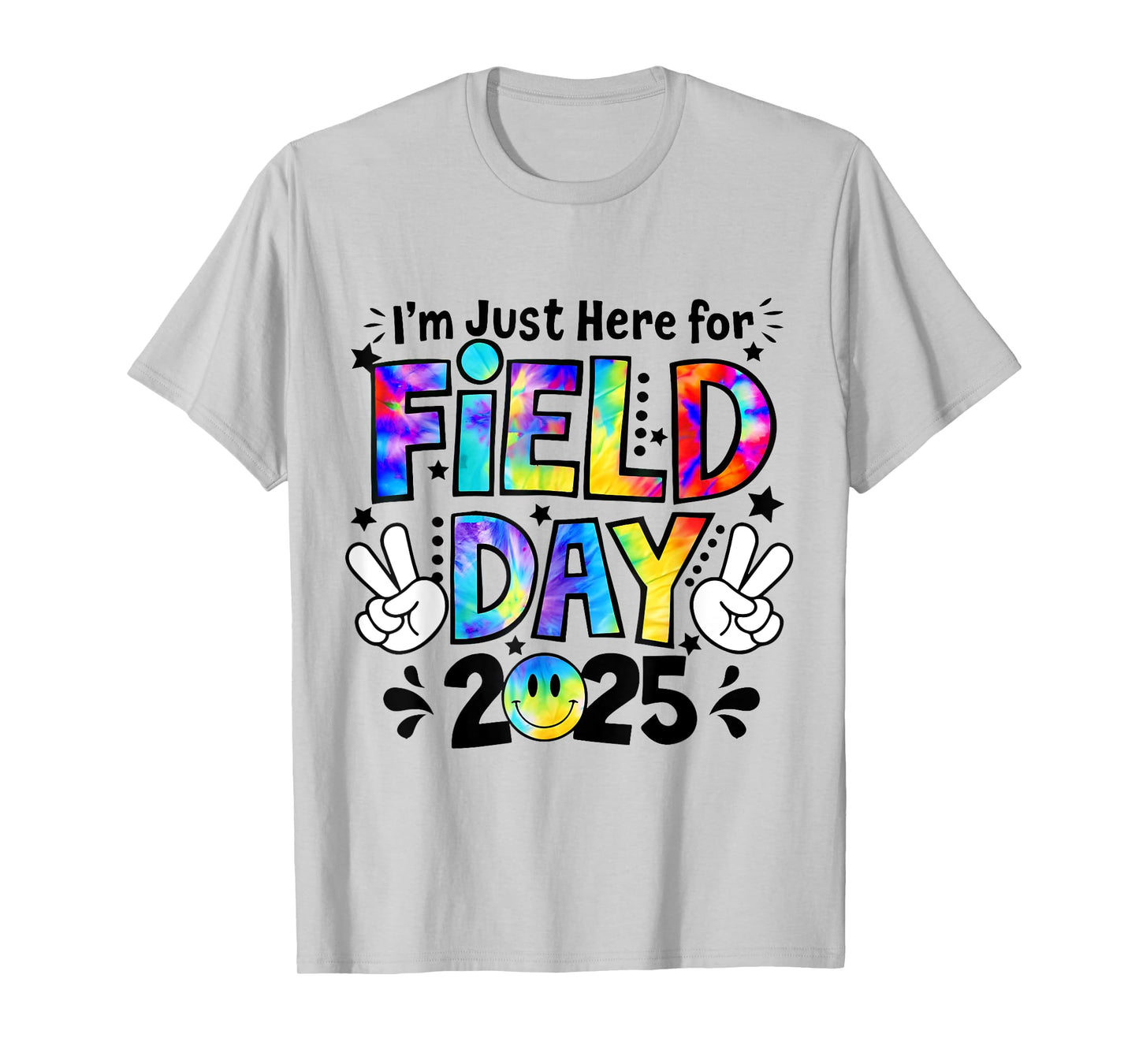 I'm Just Here For Field Day 2025 For Kids Field Day Yellow T-Shirt
