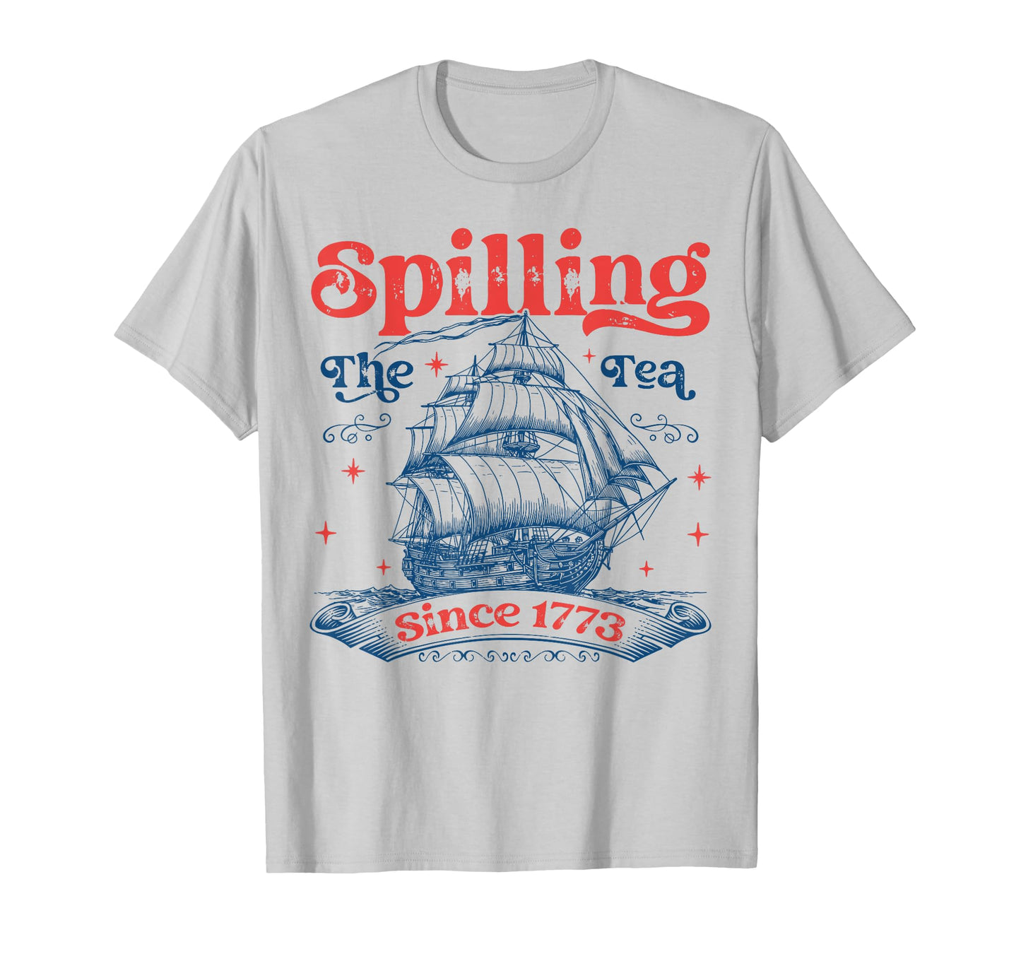 Vintage History Teacher Spilling The Tea Since 1773 T-Shirt