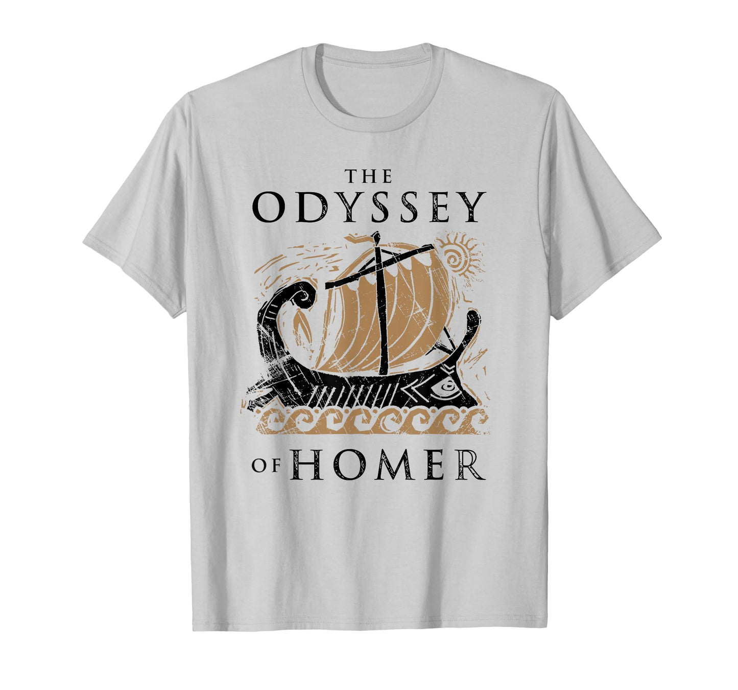 Iliad Odyssey Homer Ancient Greek History Book Odyssey T-Shirt