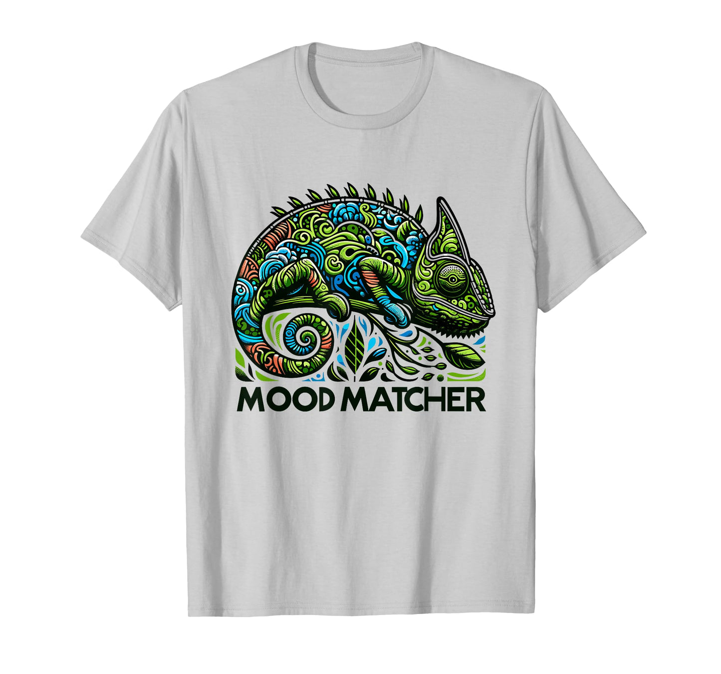 Chameleon Mood Matcher Color Changing Reptile Camouflage T-Shirt