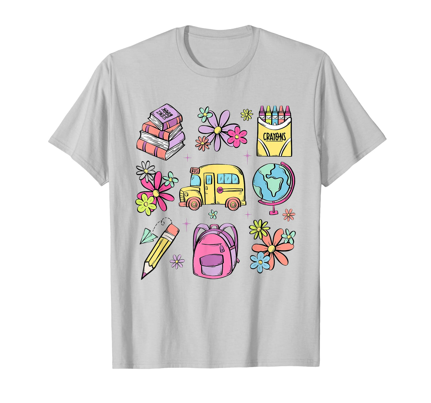 Cute Teacher Back to School Teacher Life Funny Teachers Gift Men Women Kids T-Shirt