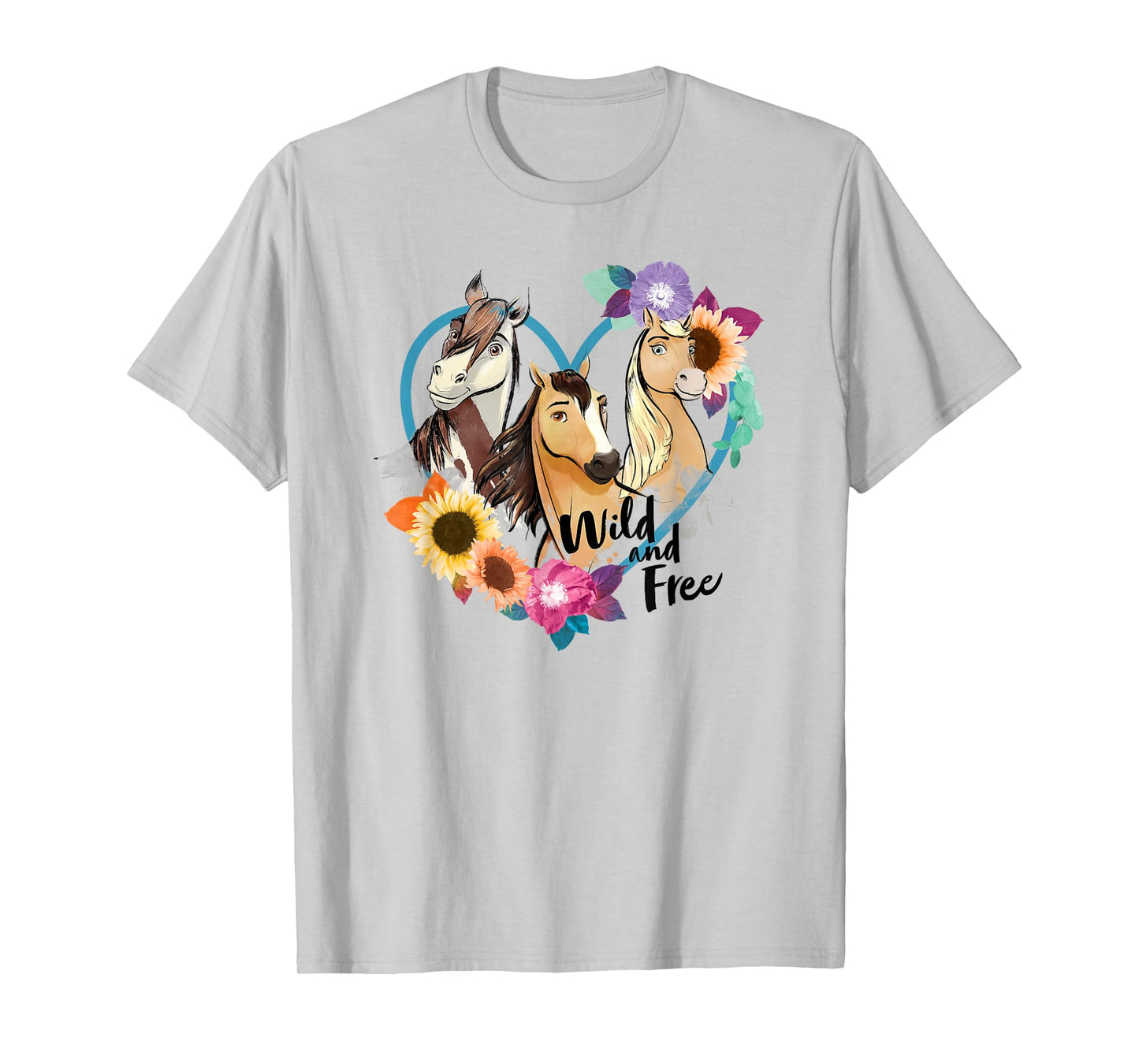 Spirit Riding Free Wild and Free T-Shirt