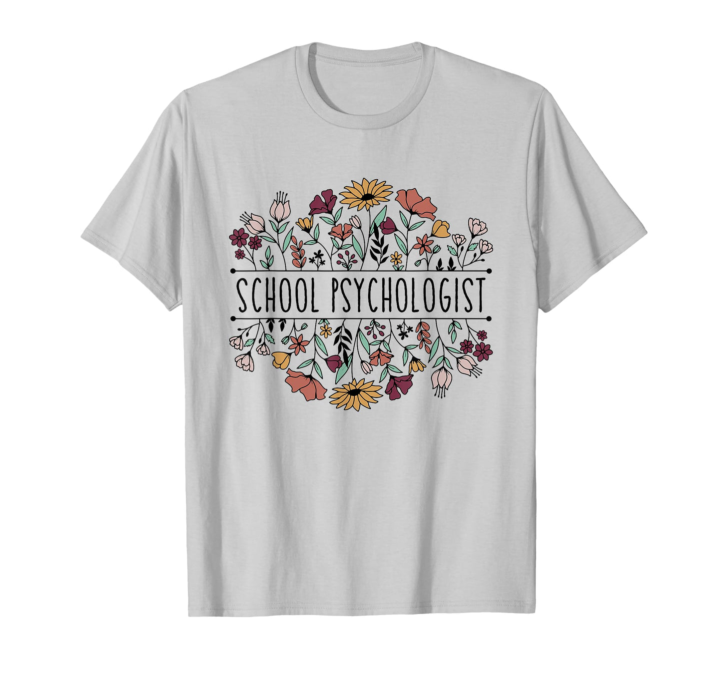 School Psychologist Psychology Teacher Appreciation T-Shirt