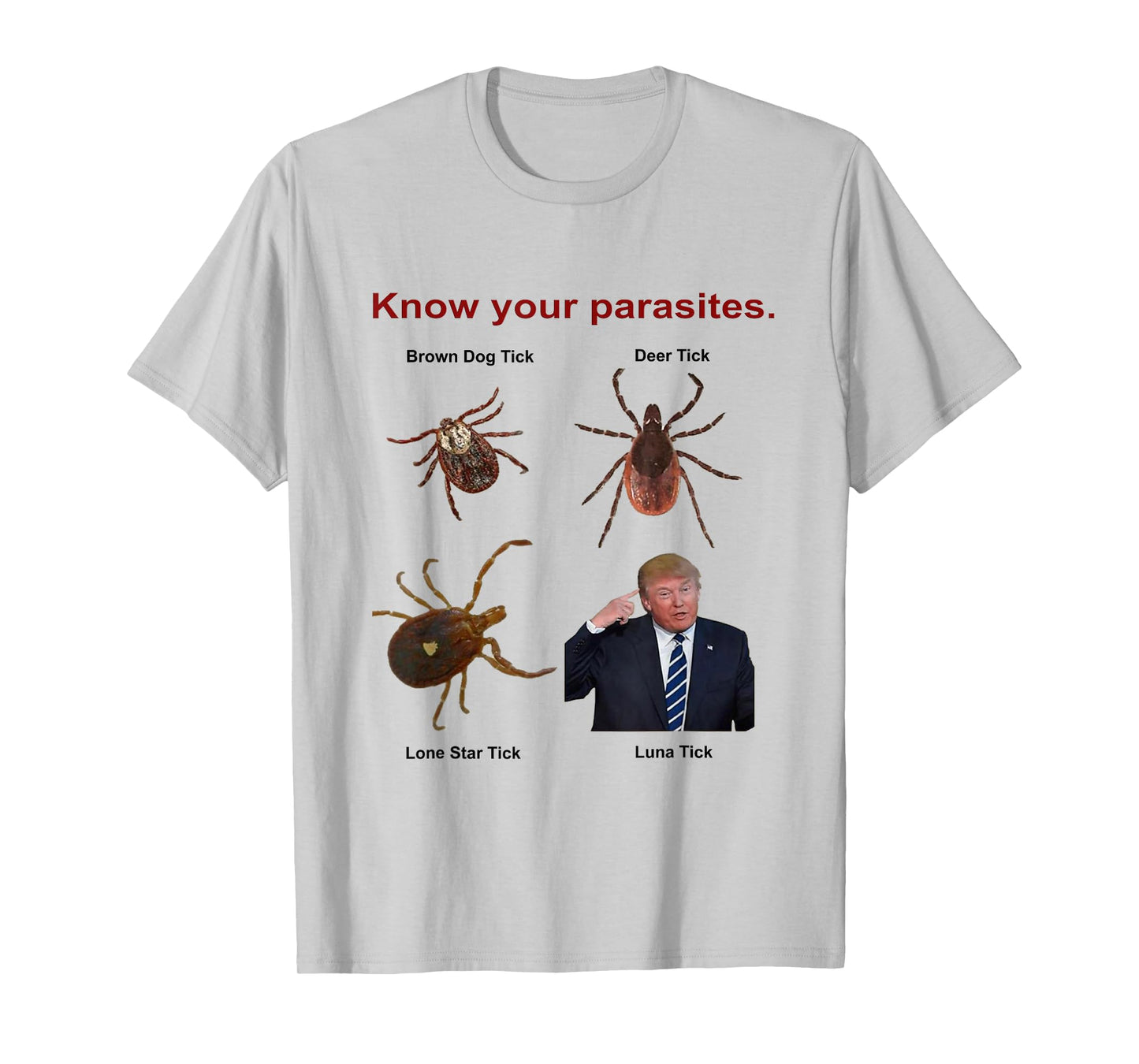 Know Your Parasites T-shirt | Trump T-Shirt