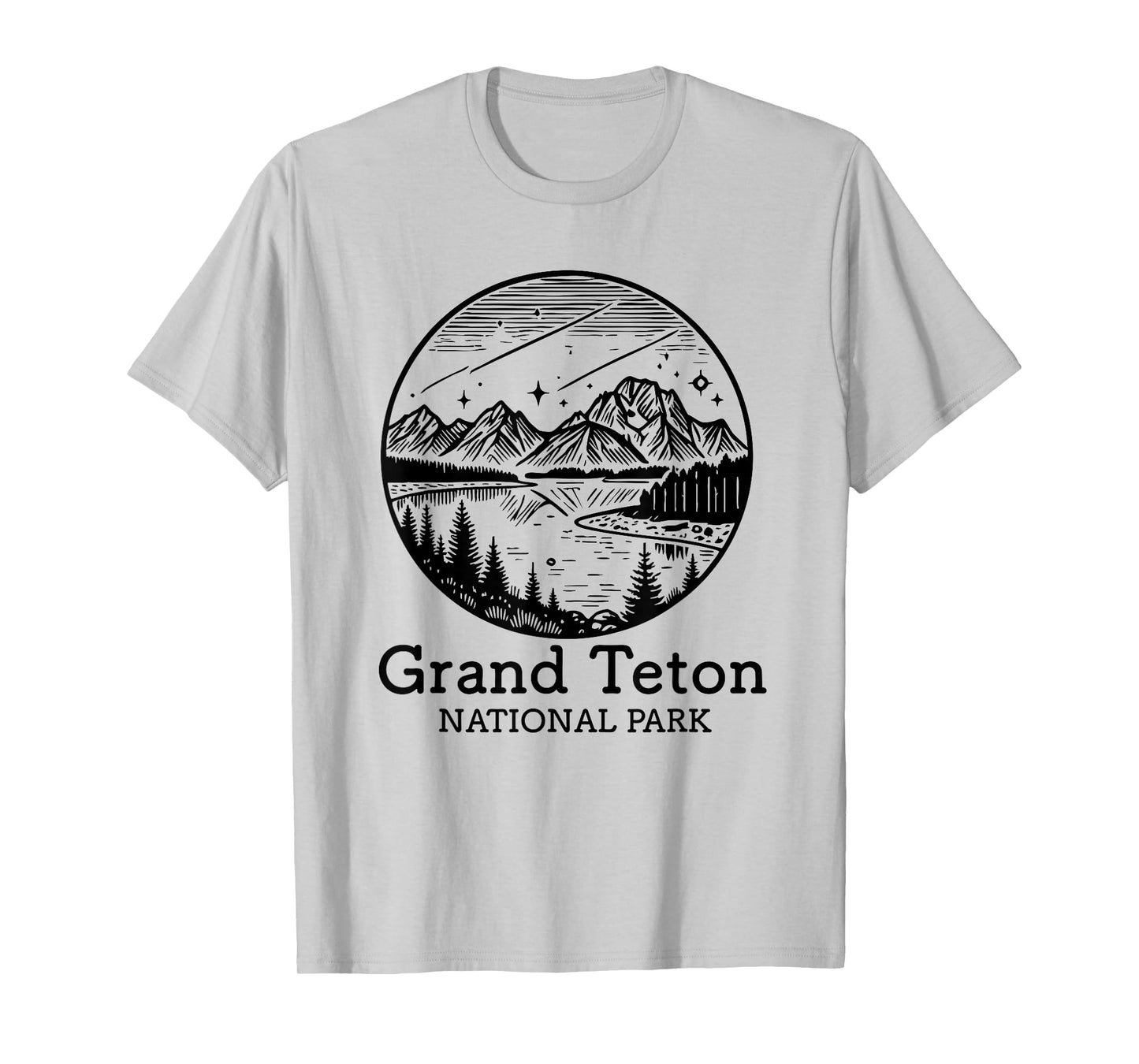 grand teton national park souvenir reminder women men boy T-Shirt