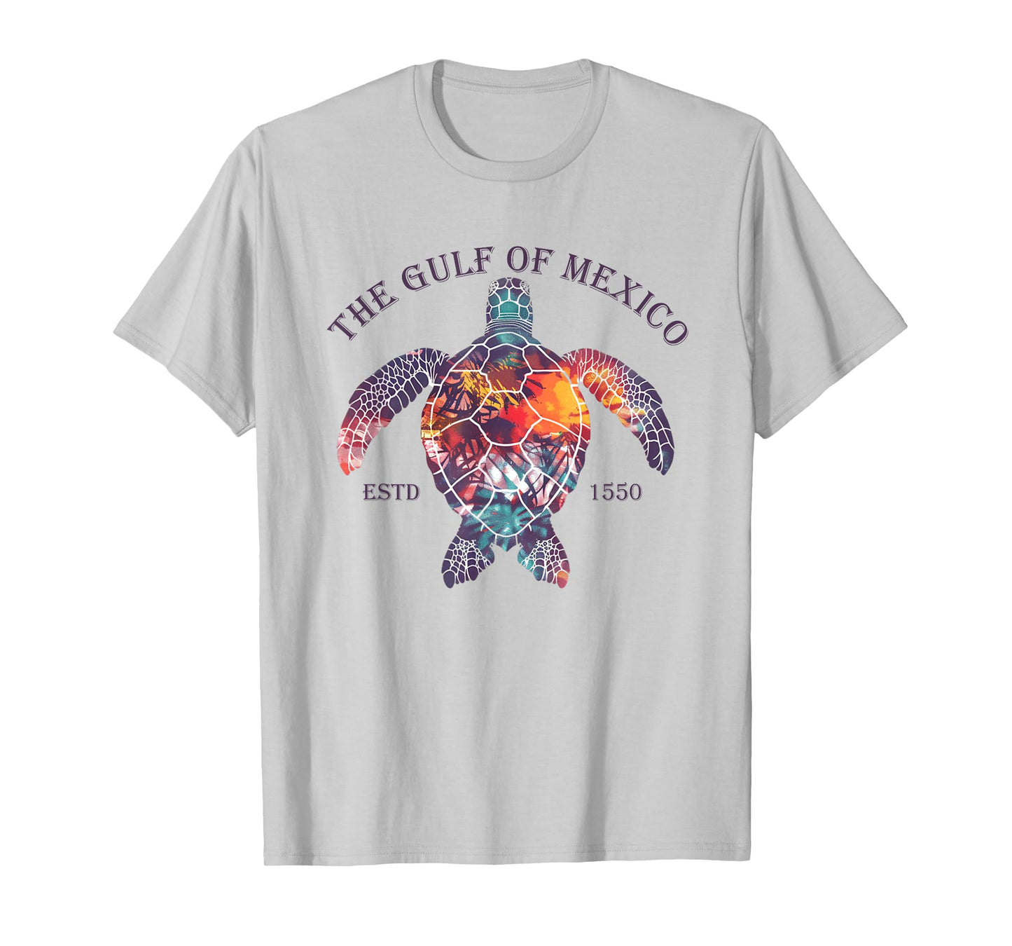 Gulf of Mexico Turtle Vintage Funny T-Shirt