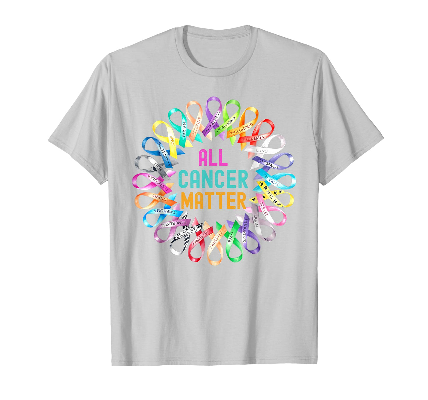 All Cancer Matters Outfit Honoring Every Warrior Men Women T-Shirt