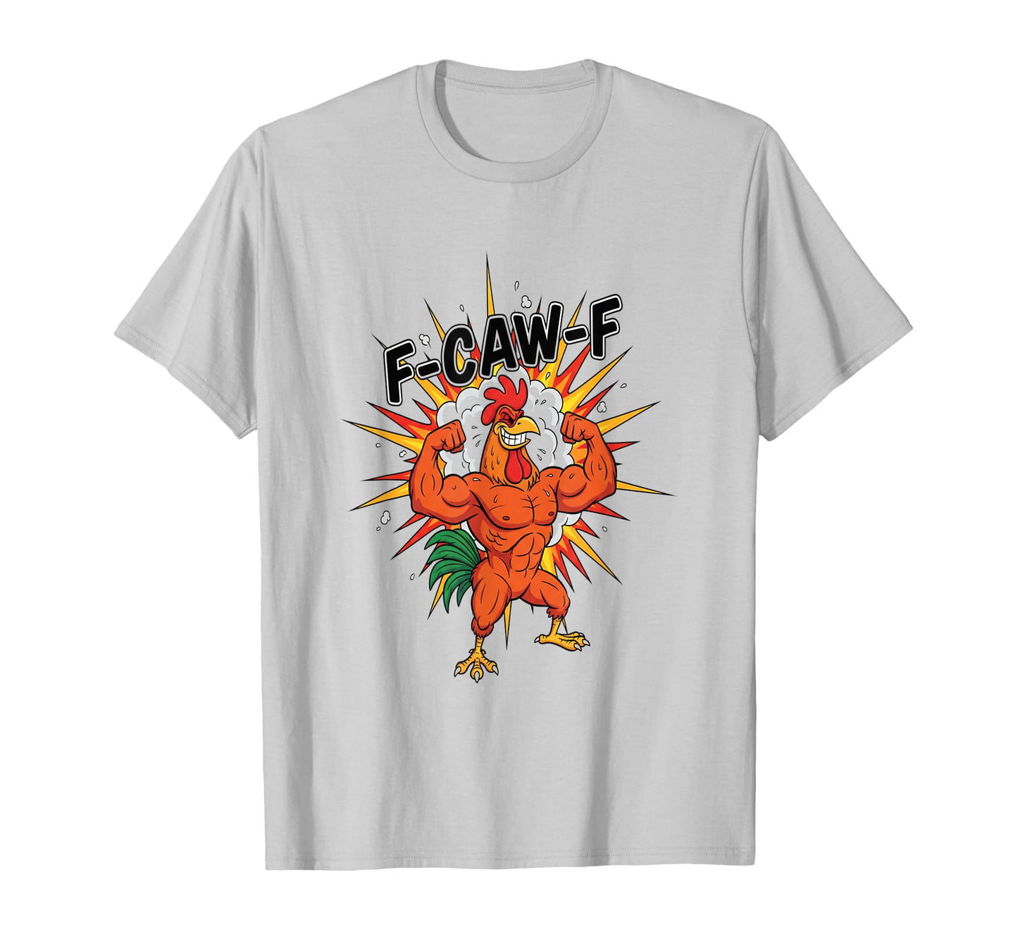 Funny F-CAW-F Crow Meme Parody for Women and Men Christmas T-Shirt