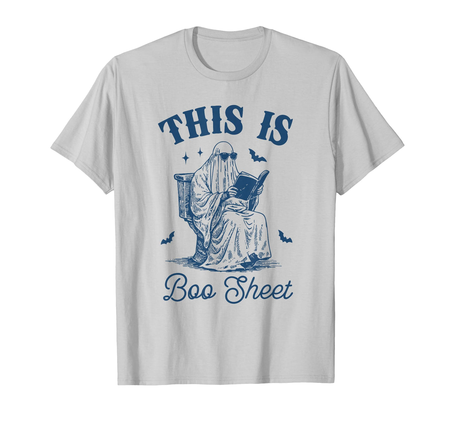 This is Boo Sheet Ghost Retro Halloween Costume Men Women T-Shirt