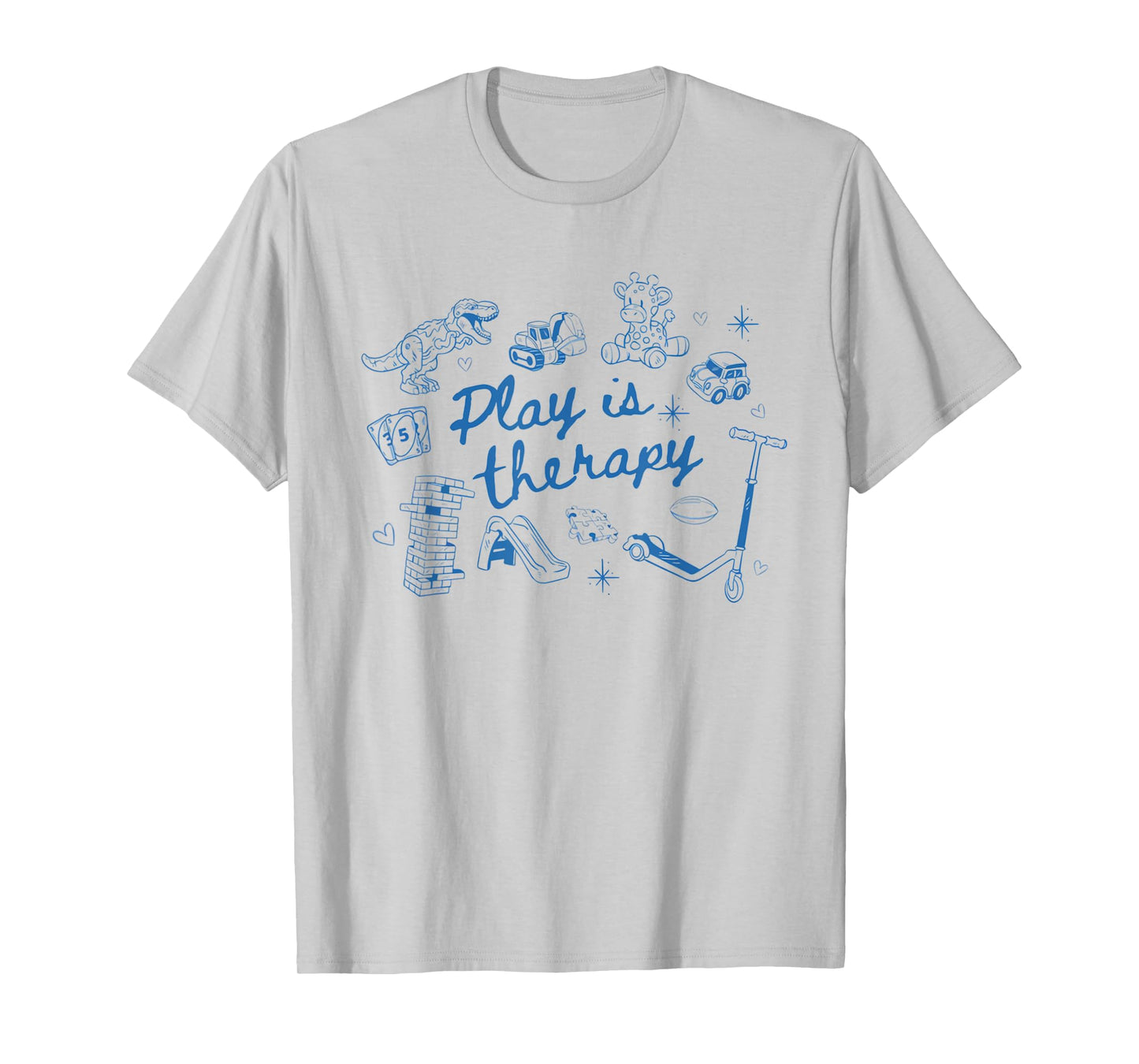 Play is Therapy Child Life Specialist Occupational Therapy T-Shirt