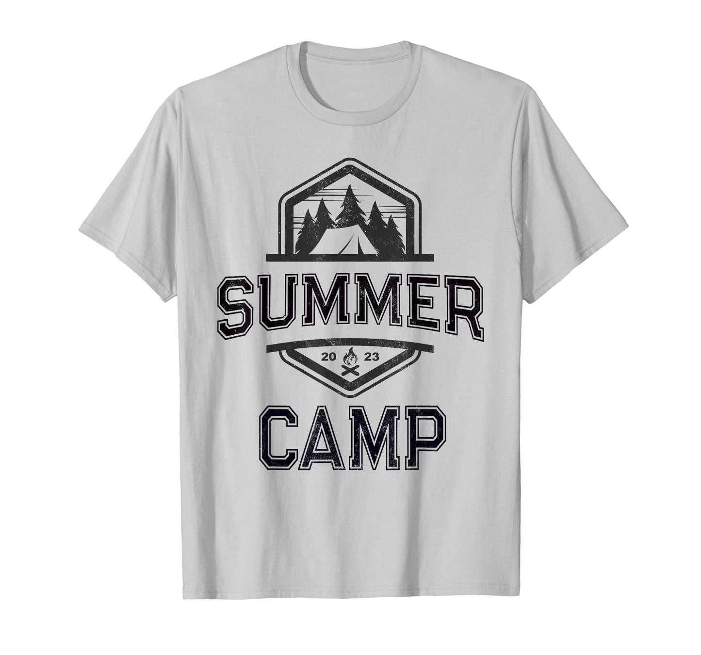Cute SUMMER CAMP Director Counselor Camping Host Crew Yellow Men Women Kids T-Shirt