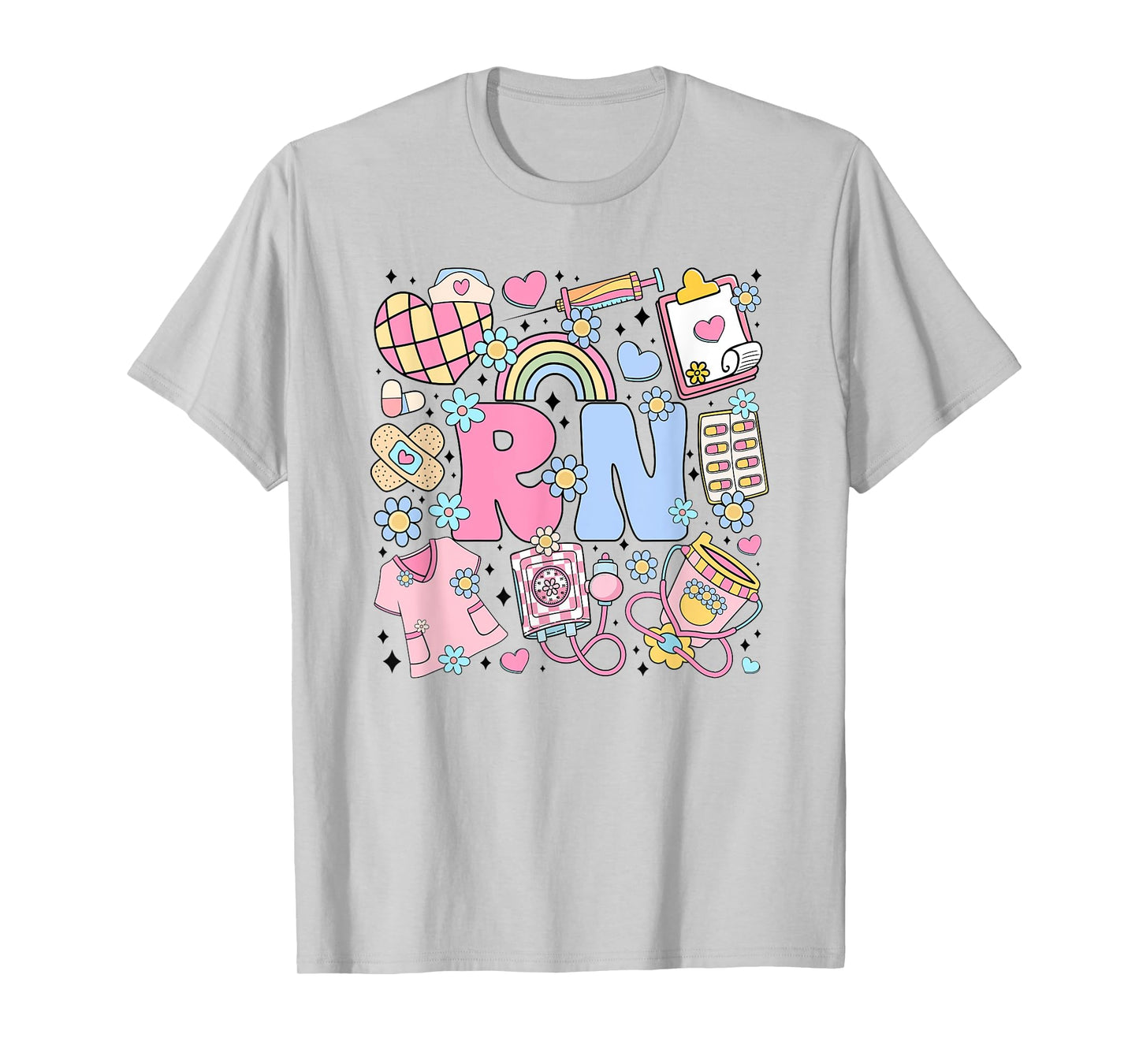 RN Nurse Stuff Retro RN Registered Nurse Nursing Student T-Shirt
