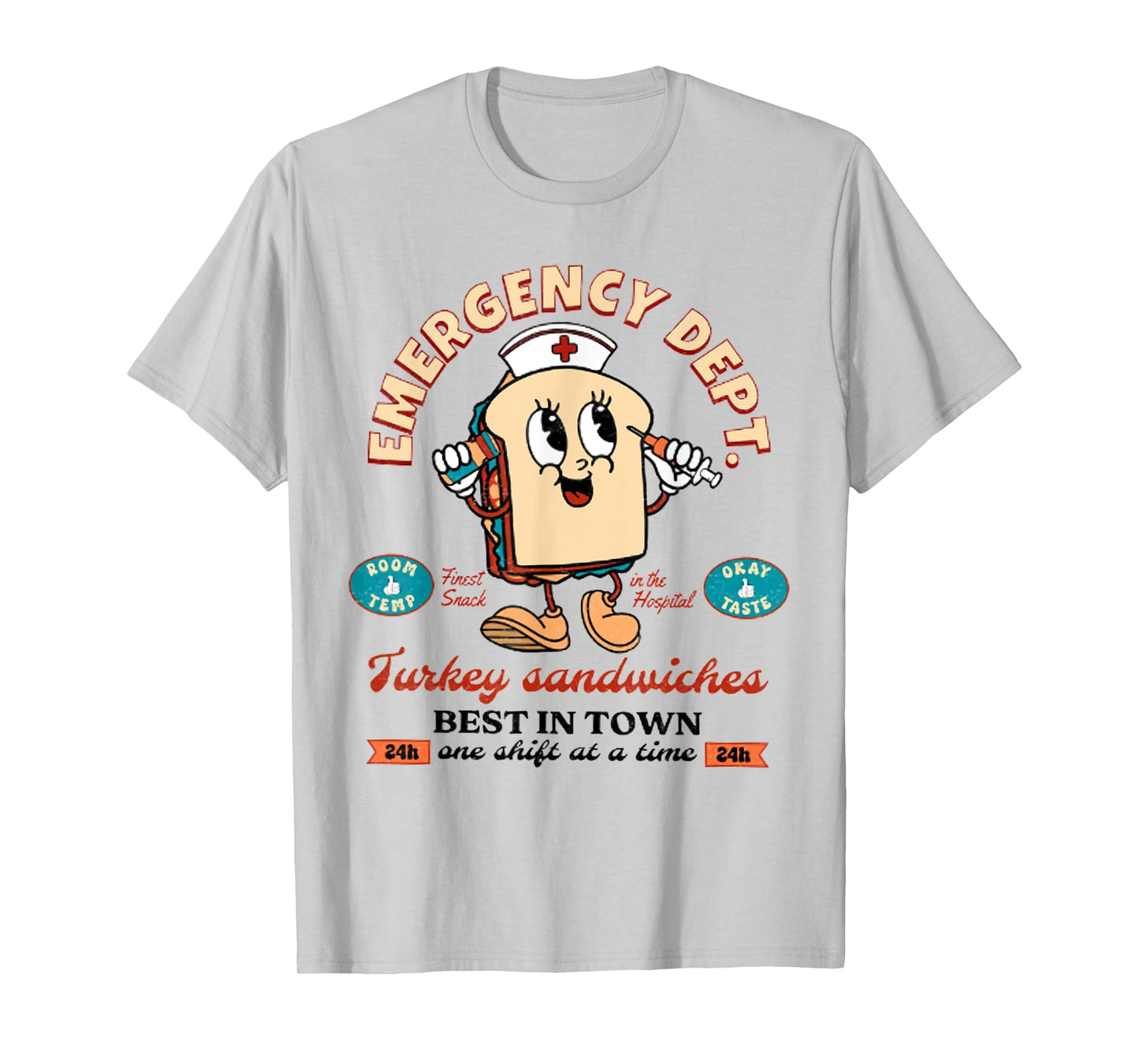 Emergency Dept Turkey Sandwiches Emergency Medicine ER ED T-Shirt
