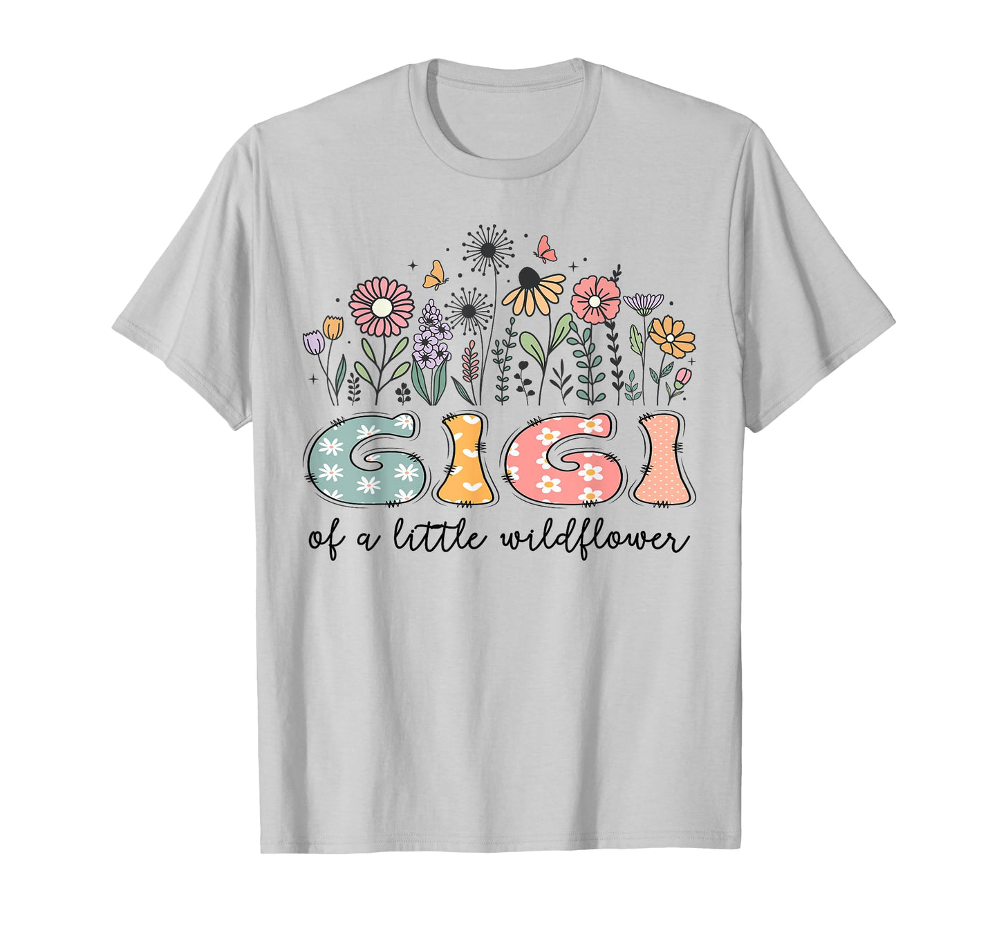 Gigi Of The Little Wildflower Baby Birthday Party T-Shirt