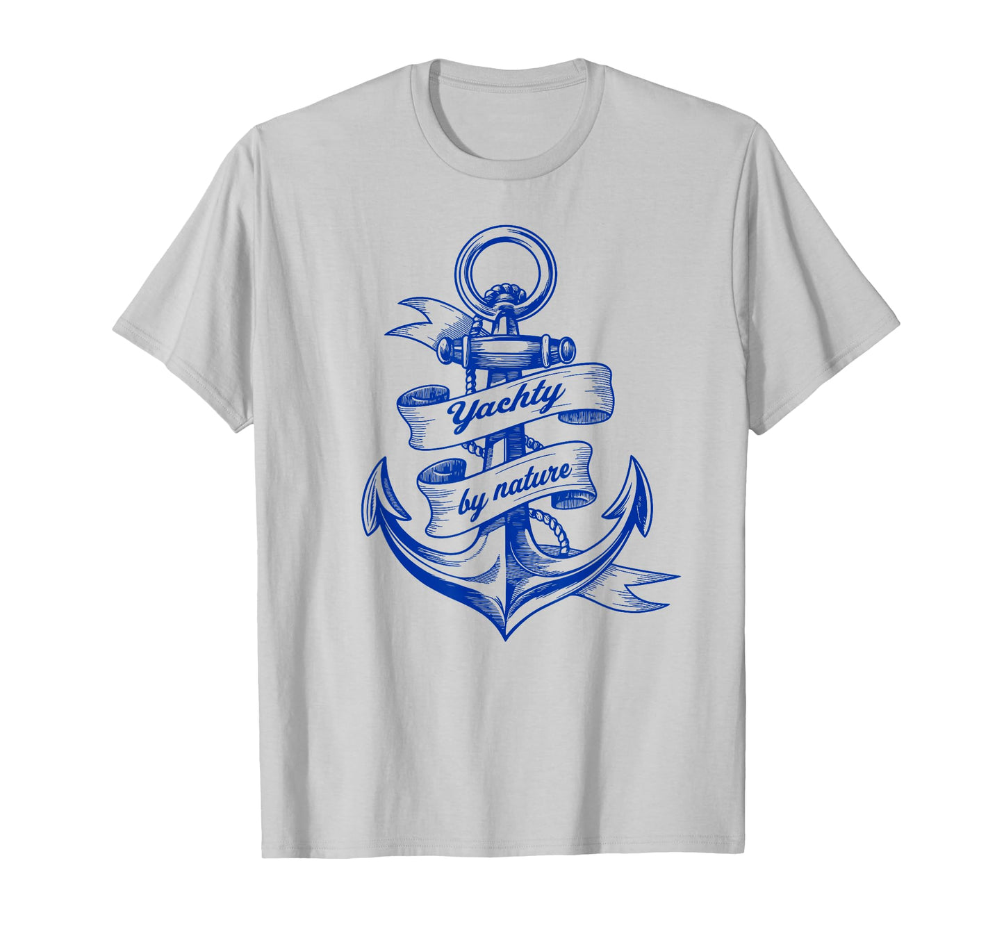 Yachty By Nature Nautical Yacht Club Boating aesthetic T-Shirt