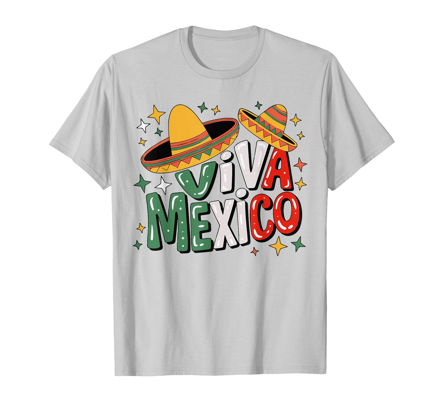 Viva Mexico Toddler Girls Boys Mexican Flag Independence Day T-Shirt