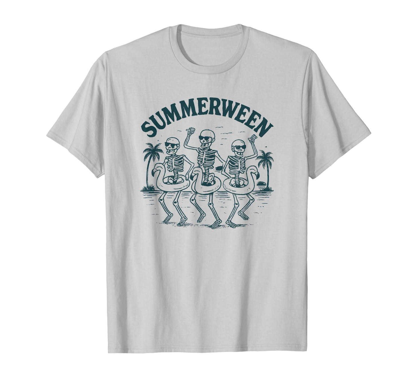 Summerween Summer Halloween Funny Summerween T-Shirt