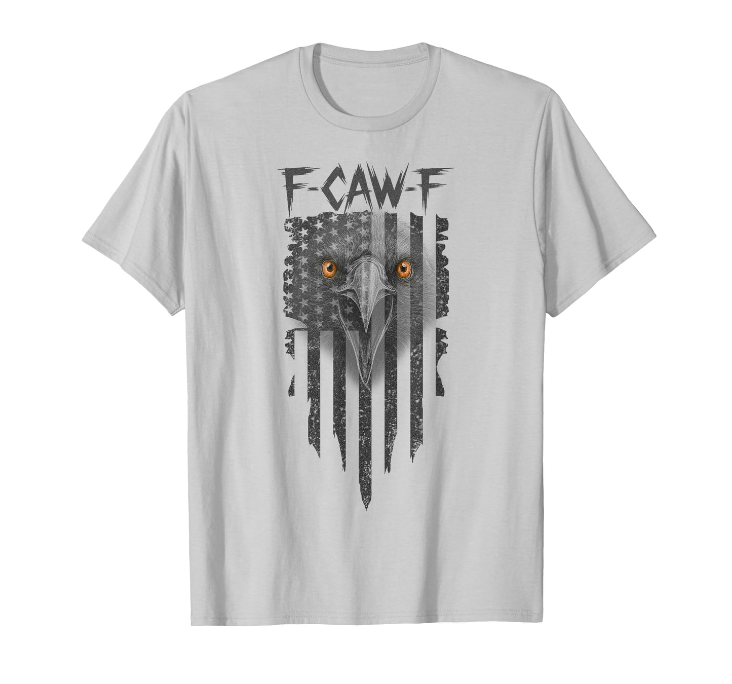 Funny F Caw F Raven Bird Saying Graphic F-Caw-F Crow T-Shirt