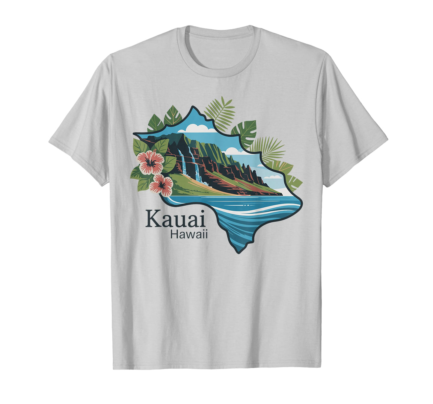 Kauai Hawaii Napali Coast Scenic Souvenir T-Shirt