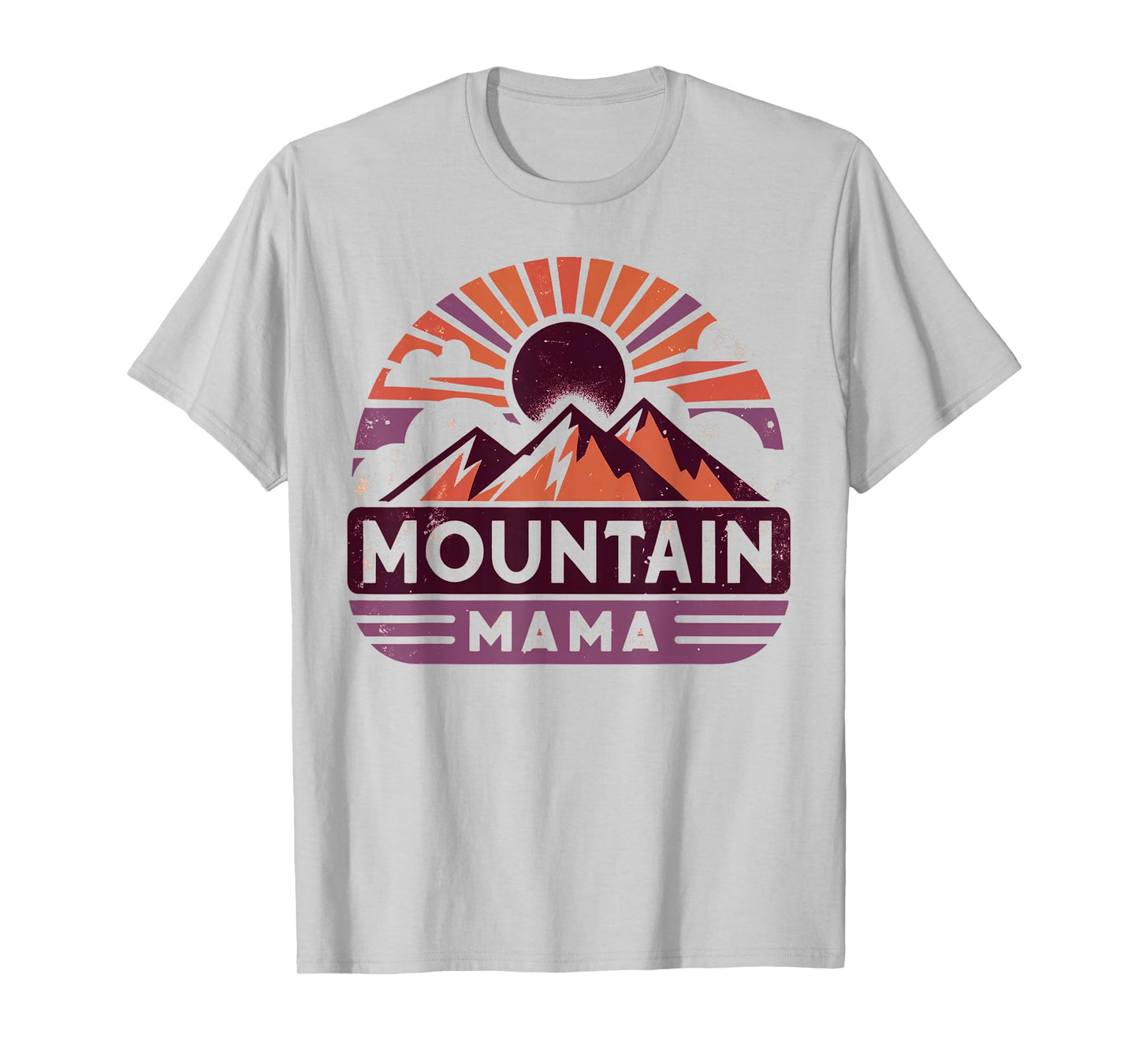 Mothers Day Love Hiking Mountain Mama T-Shirt
